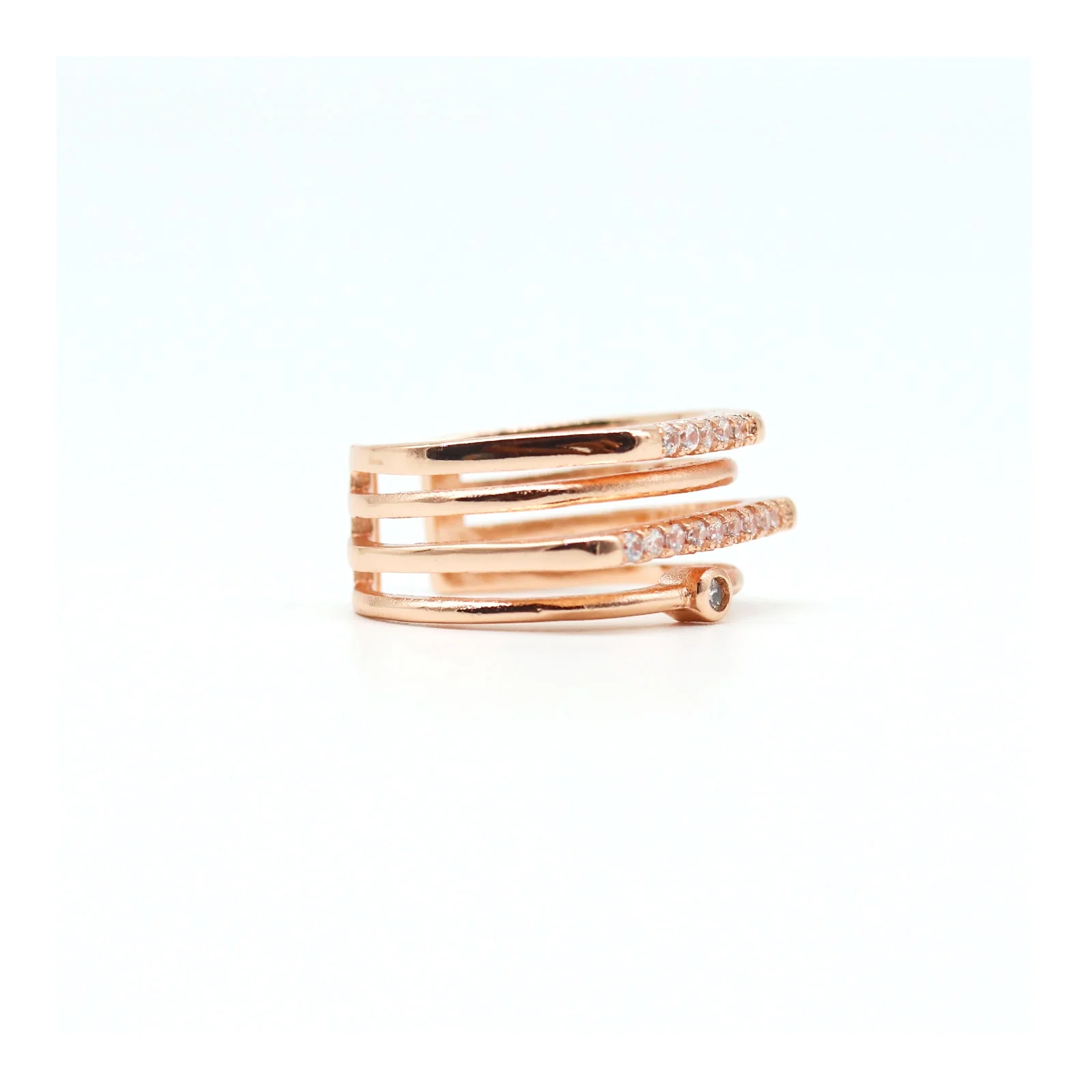 Midnight Rosegold & Black Love Triangle - Image 7