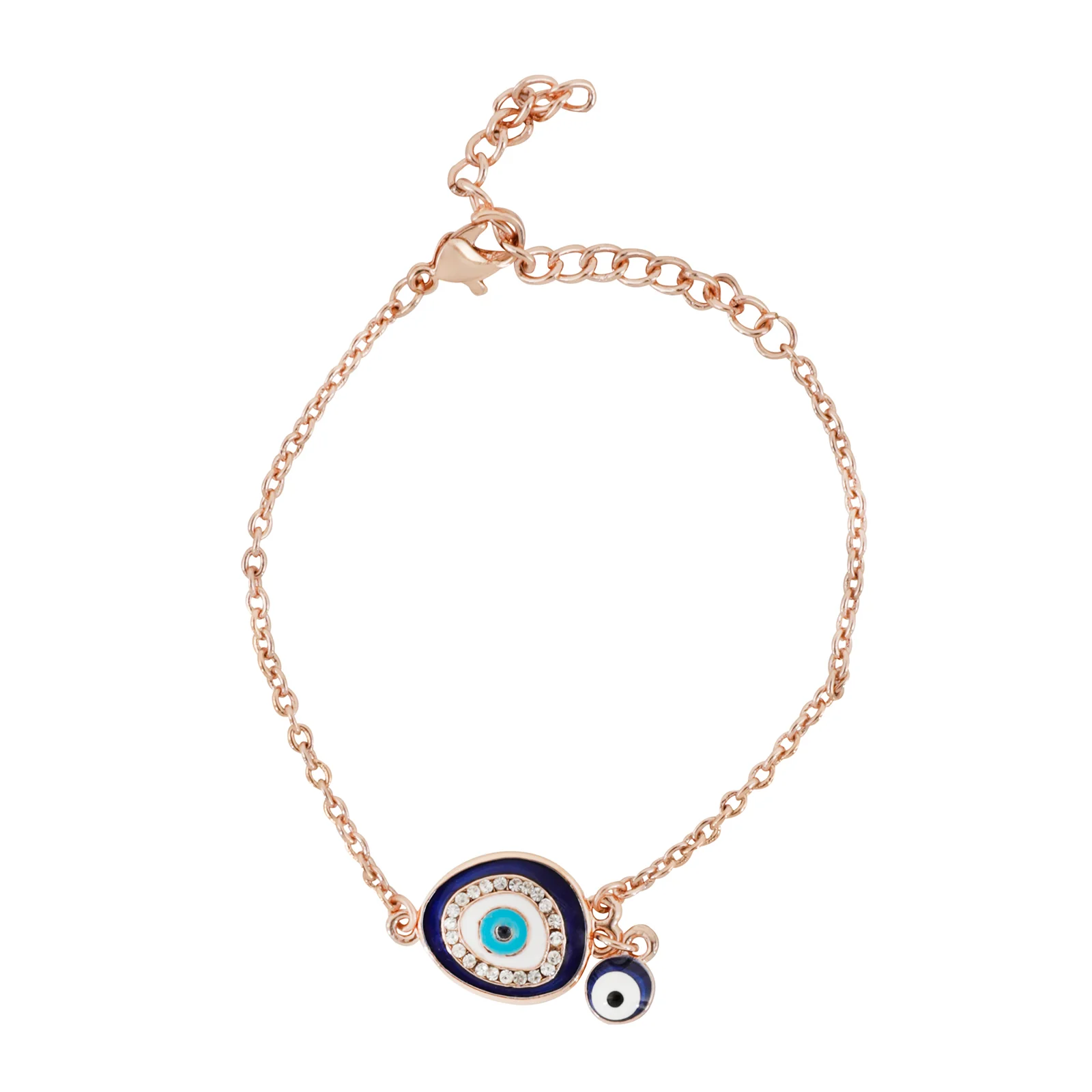 Minimalist Blue Evil Eye Bracelet - Image 2