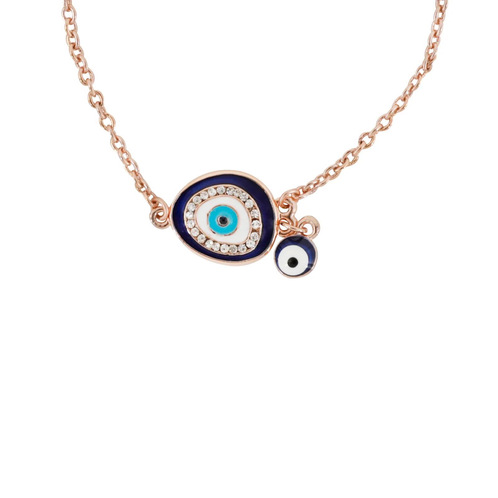 Minimalist Blue Evil Eye Bracelet - Image 3