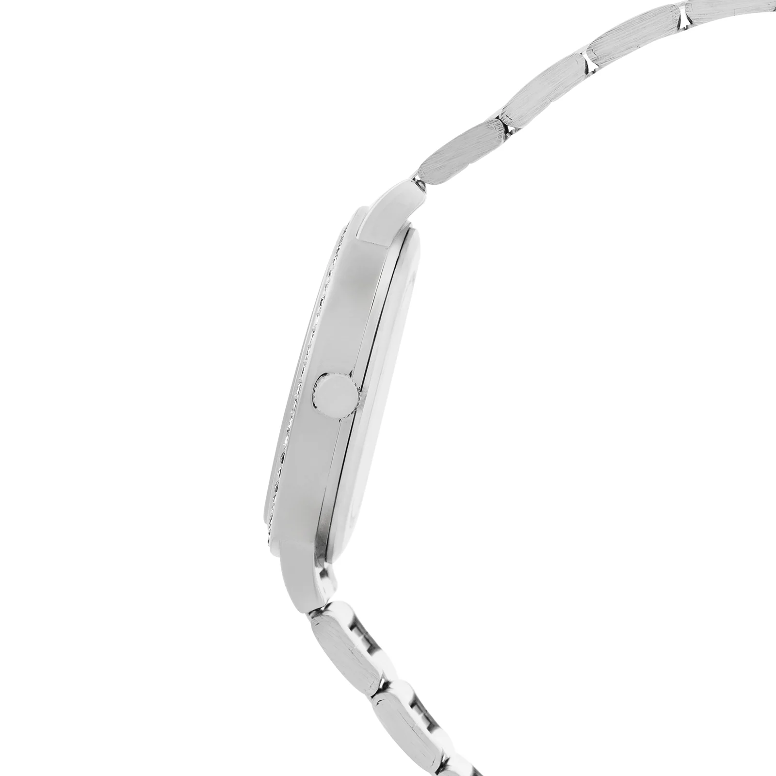 Mirage Pink Medium Dial Silver Linked Chain Strap Women's Watch - Image 5