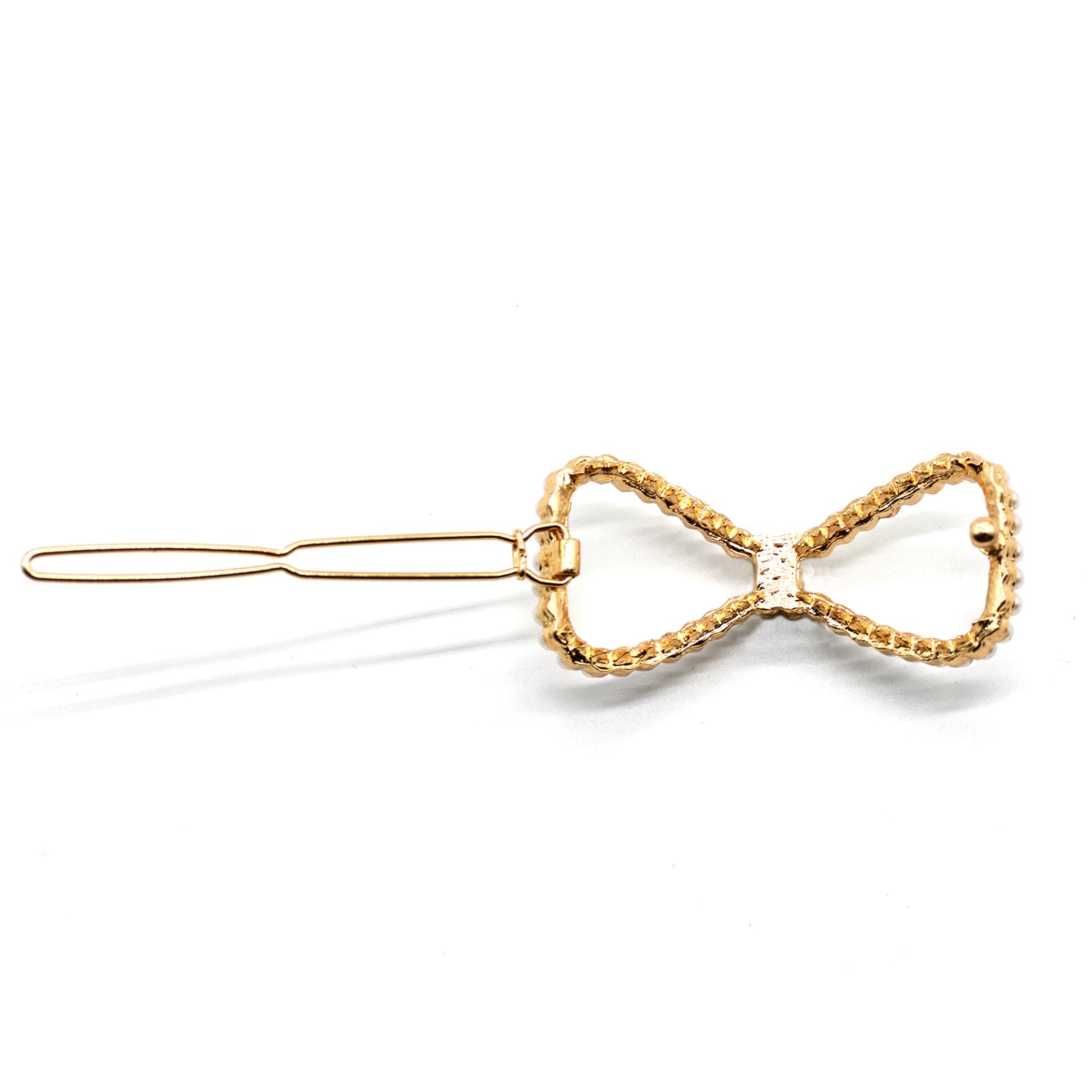 Miya Bow Gold Hairpin - Image 4