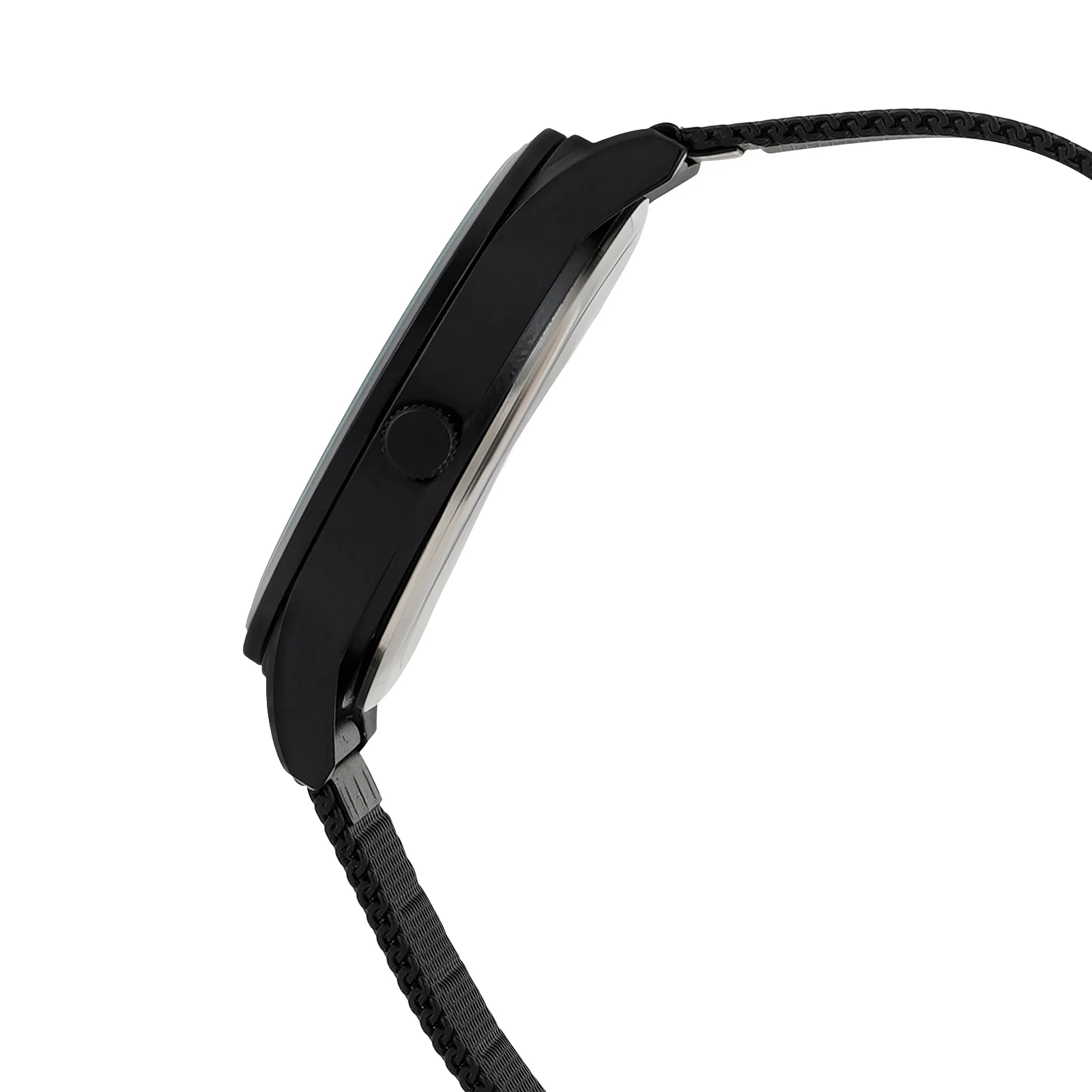 Montego Black XLarge Dial Black Mesh Strap Men's Watch - Image 5