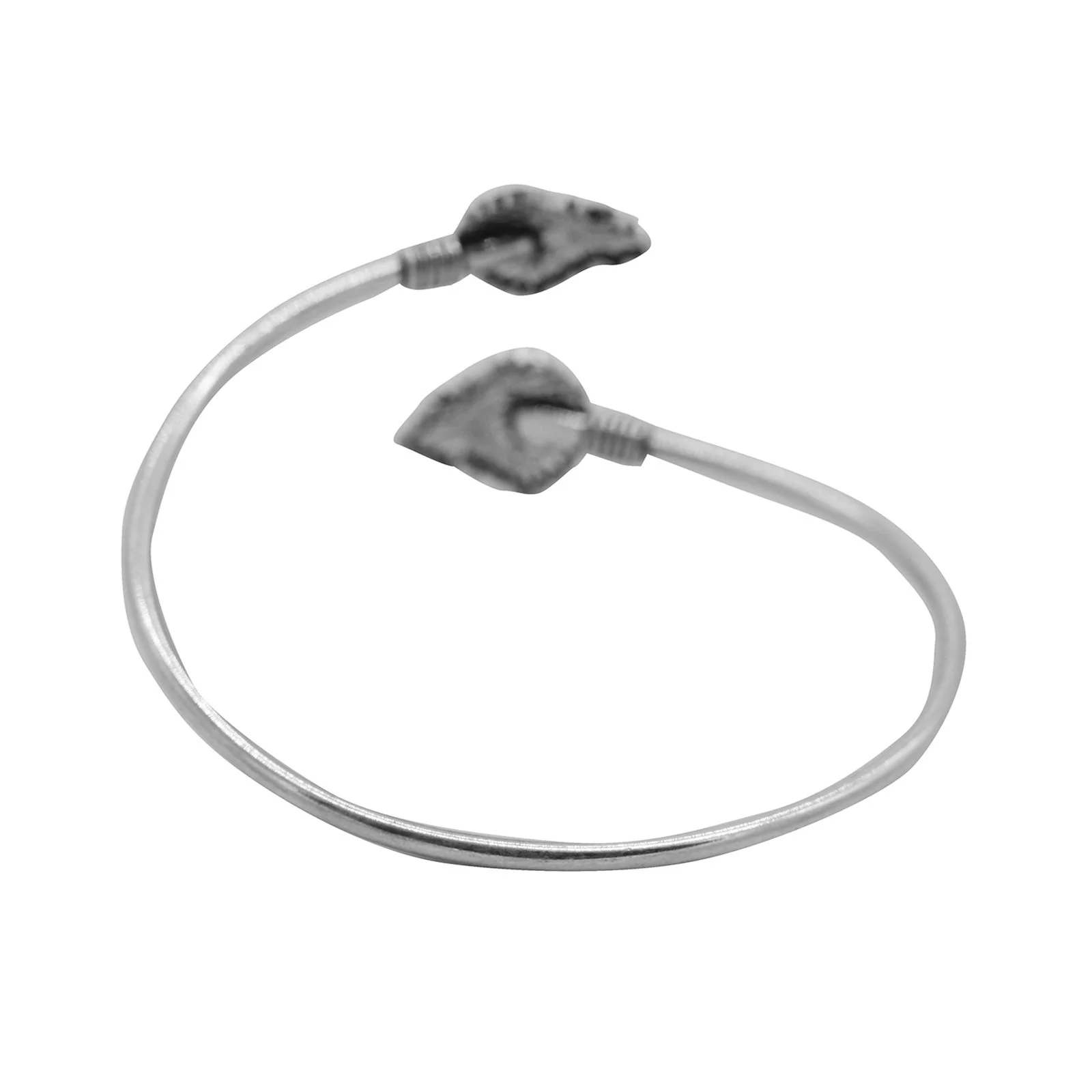 Mrag Silver Oxidized  Bracelet Cuff - Image 6