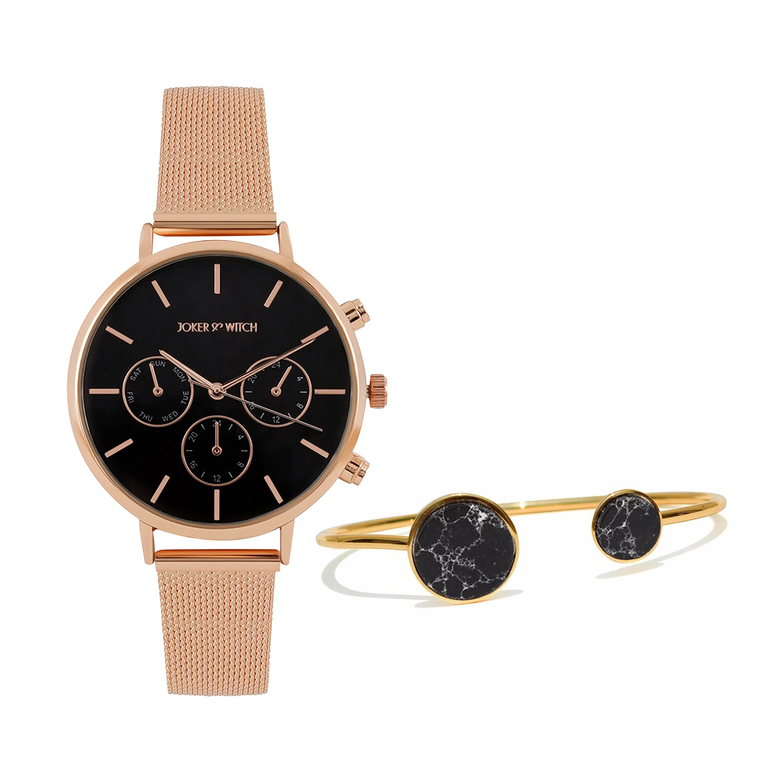 Mystique Rosegold Watch Bracelet Stack - Image 5