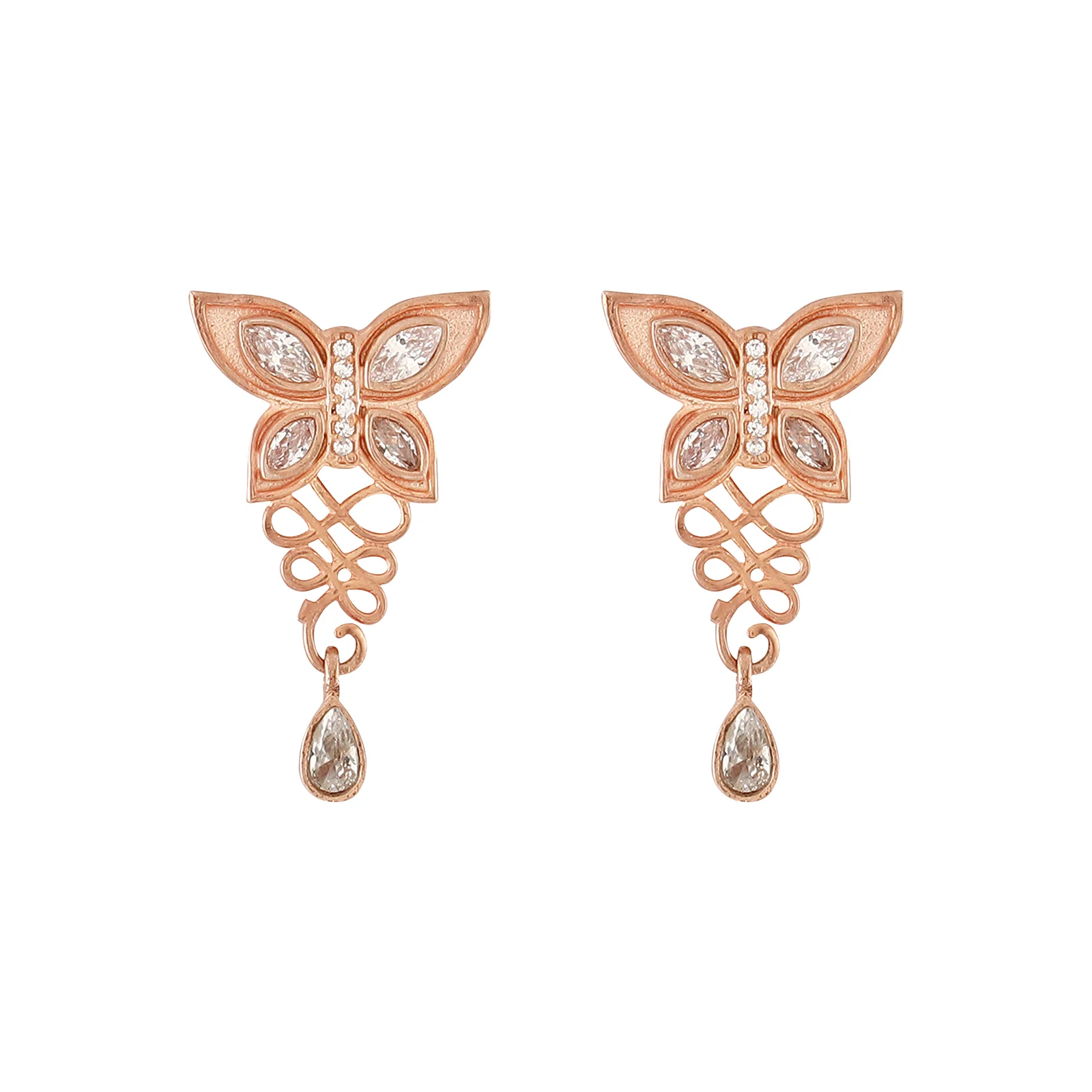 Nabi Rosegold Earring - Image 4
