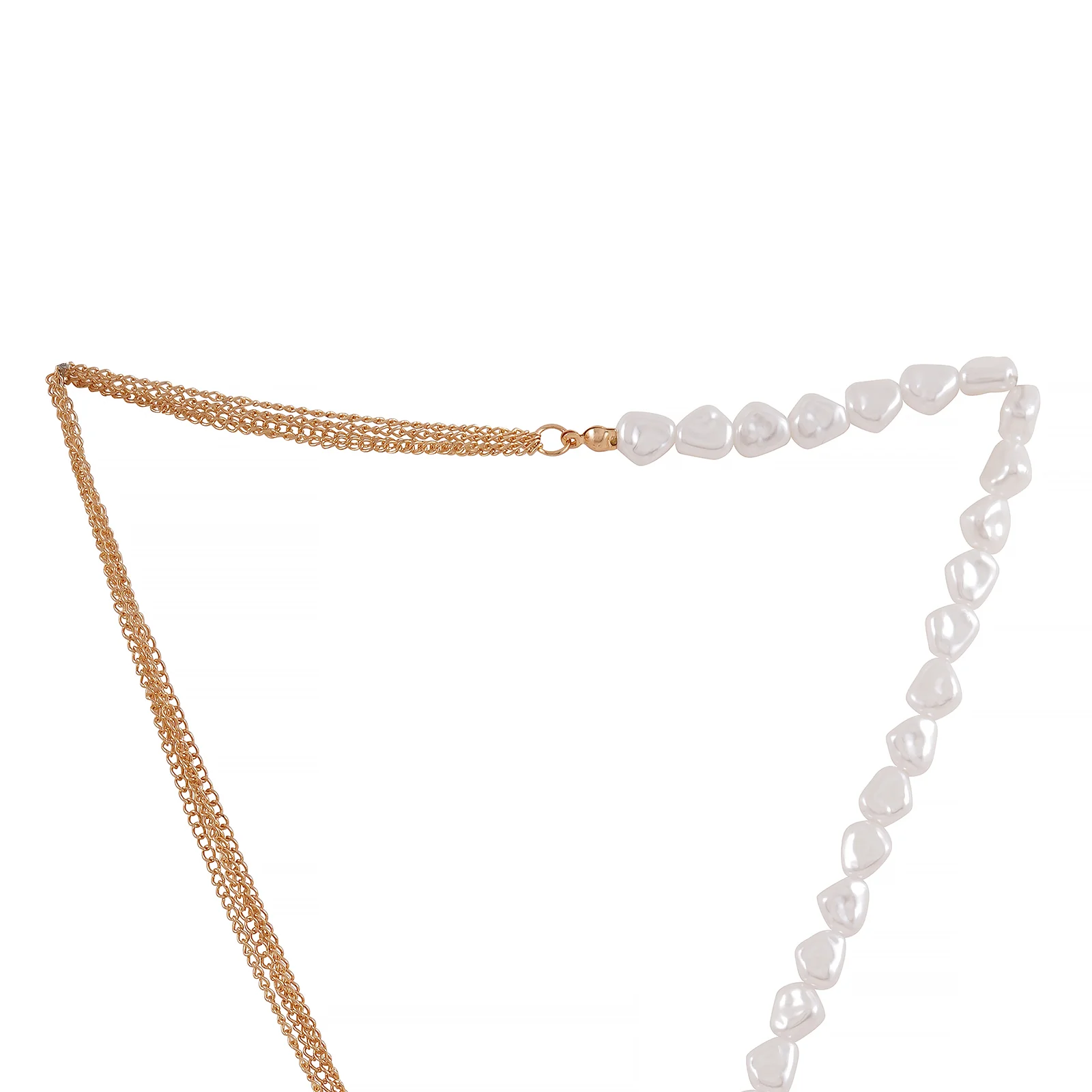 Naiads Gold Pearl Necklace - Image 5