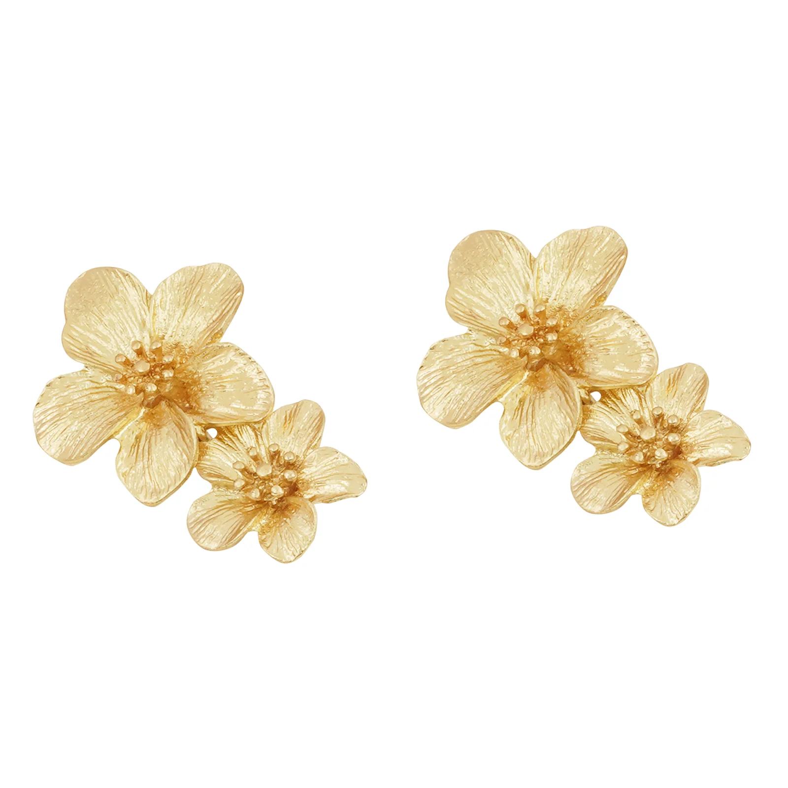 Narcissa Gold Earrings - Image 4