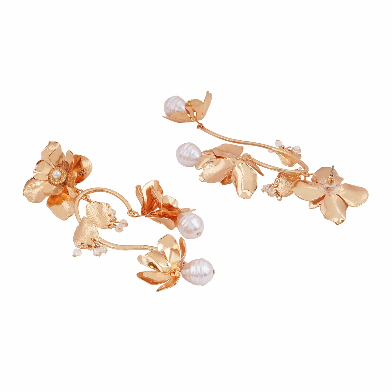 Narcissus Gold Earrings - Image 5