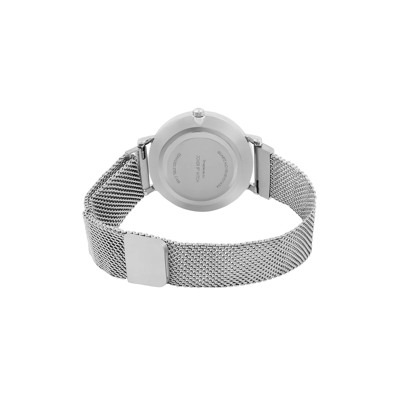 Natalie Pink Medium Dial Silver Magnetic Strap Women's Watch - Image 6