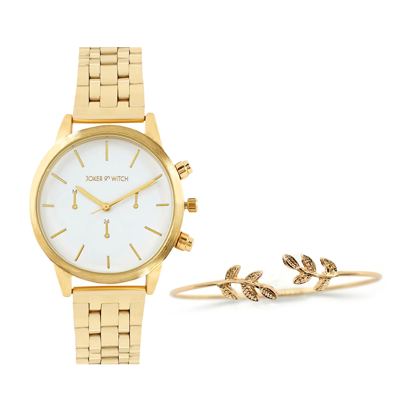 Neytiri Gold Watch Bracelet Stack - Image 5