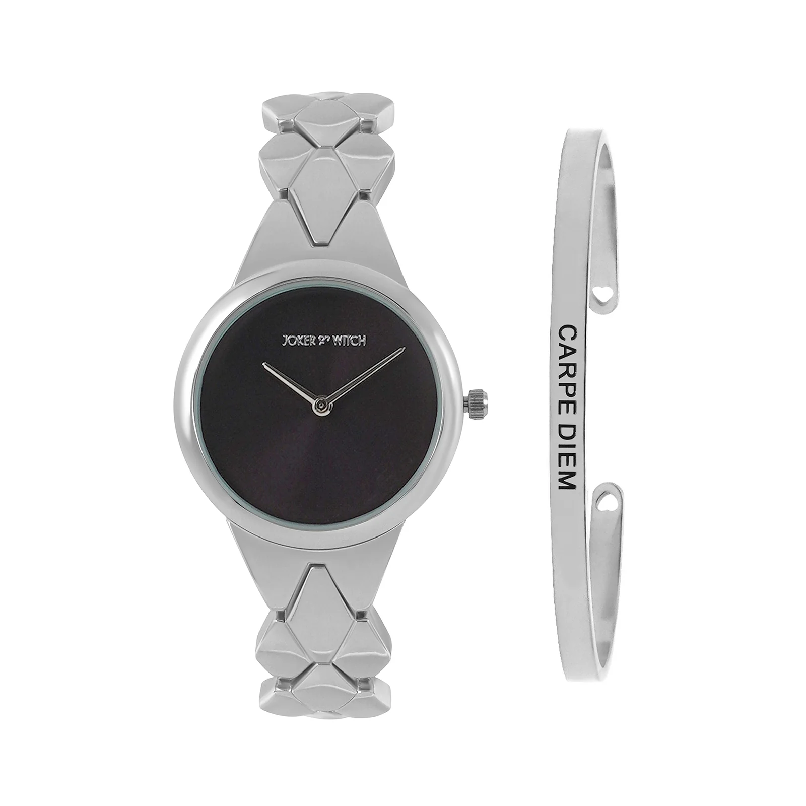 Nikki Silver Watch Bracelet Stack - Image 2