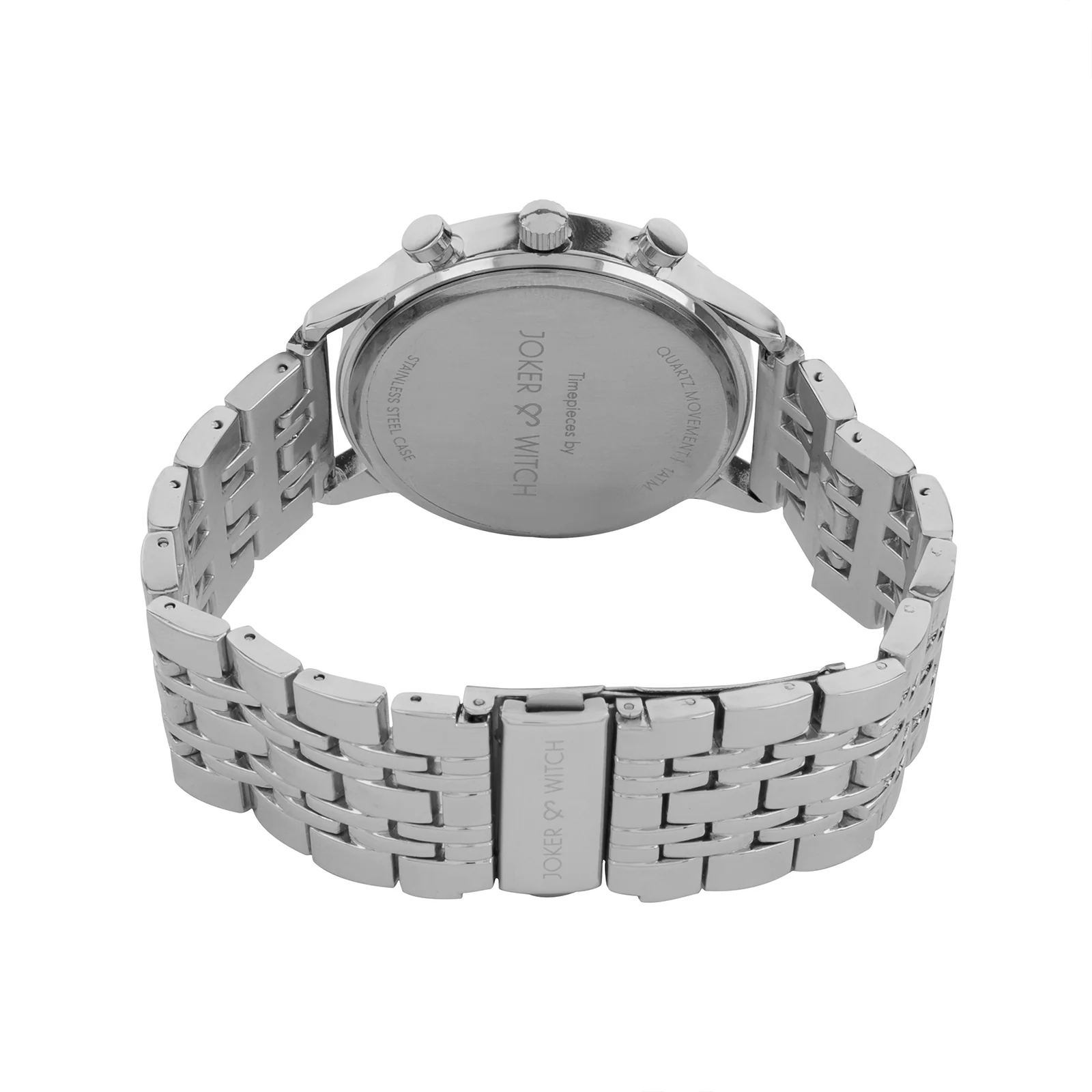 Niko Blue Large Dial Silver Linked Chain Strap Men's Watch - Image 5