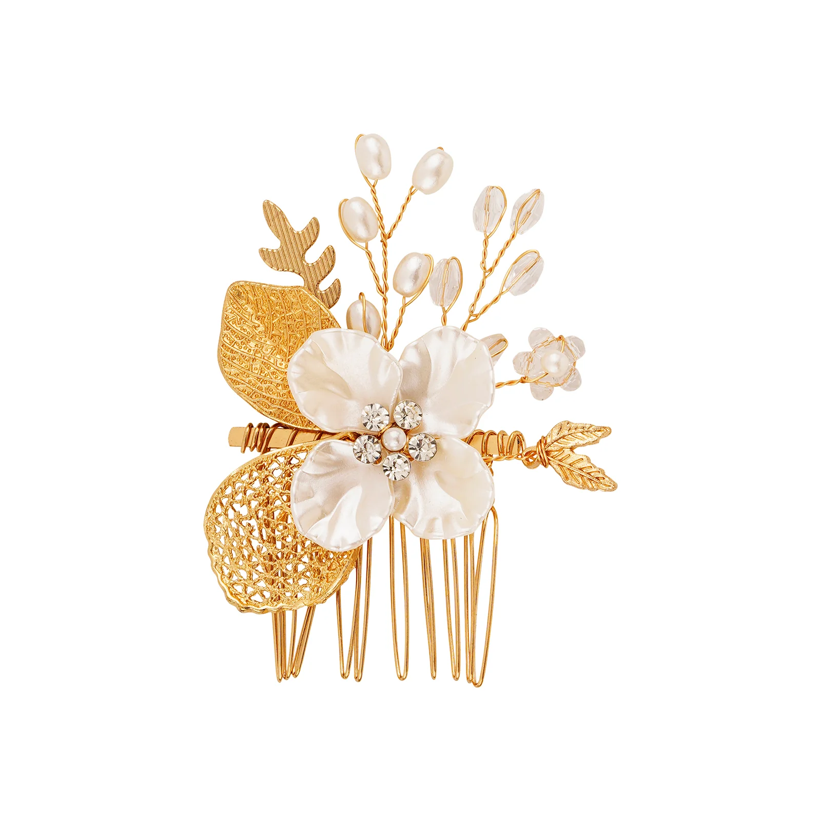 Nymphaea floral hairpin - Image 3