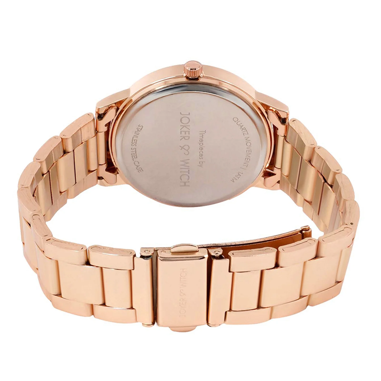 Odalie Rhinestone Watch Bracelet Stack - Image 4