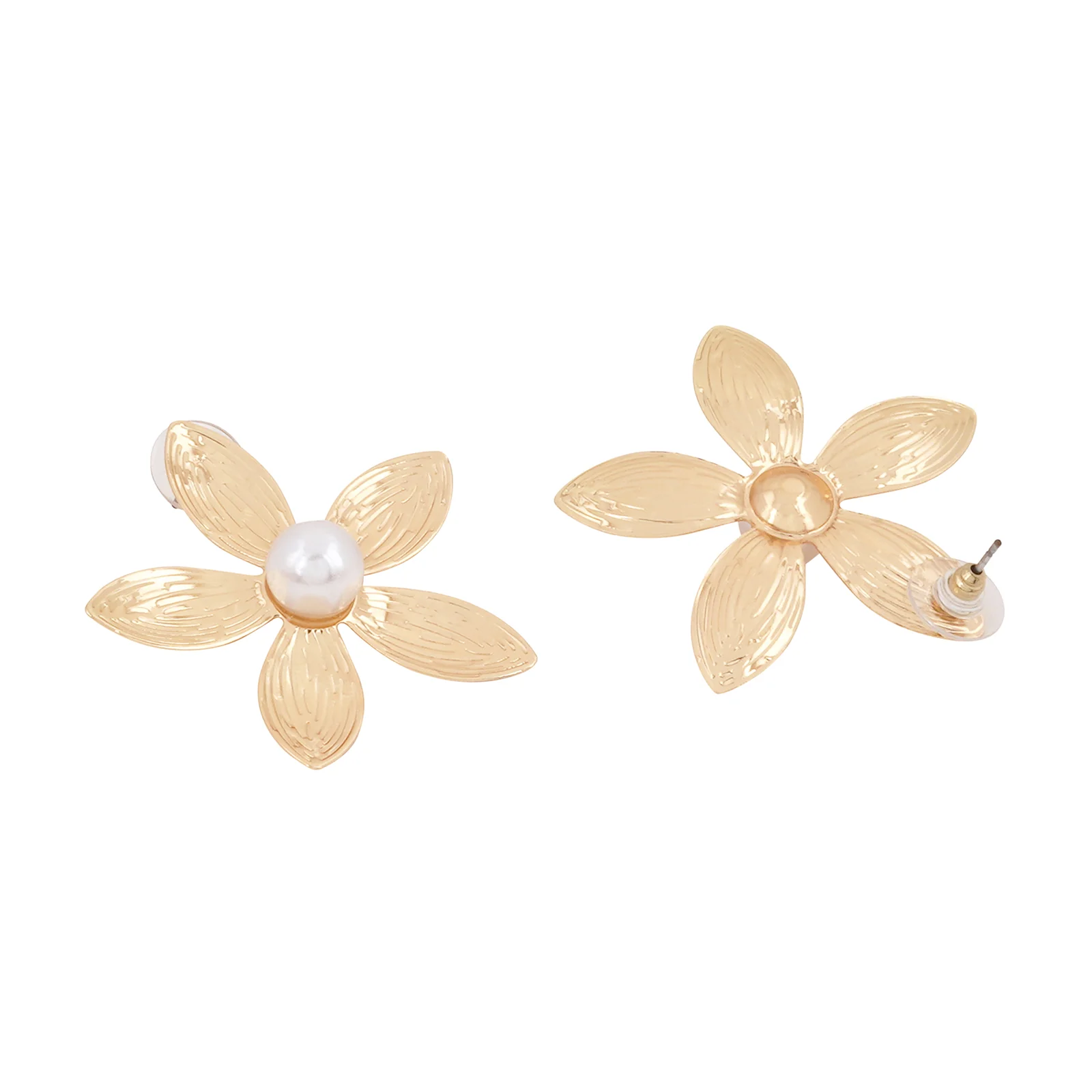 Oleander Gold Earrings - Image 5