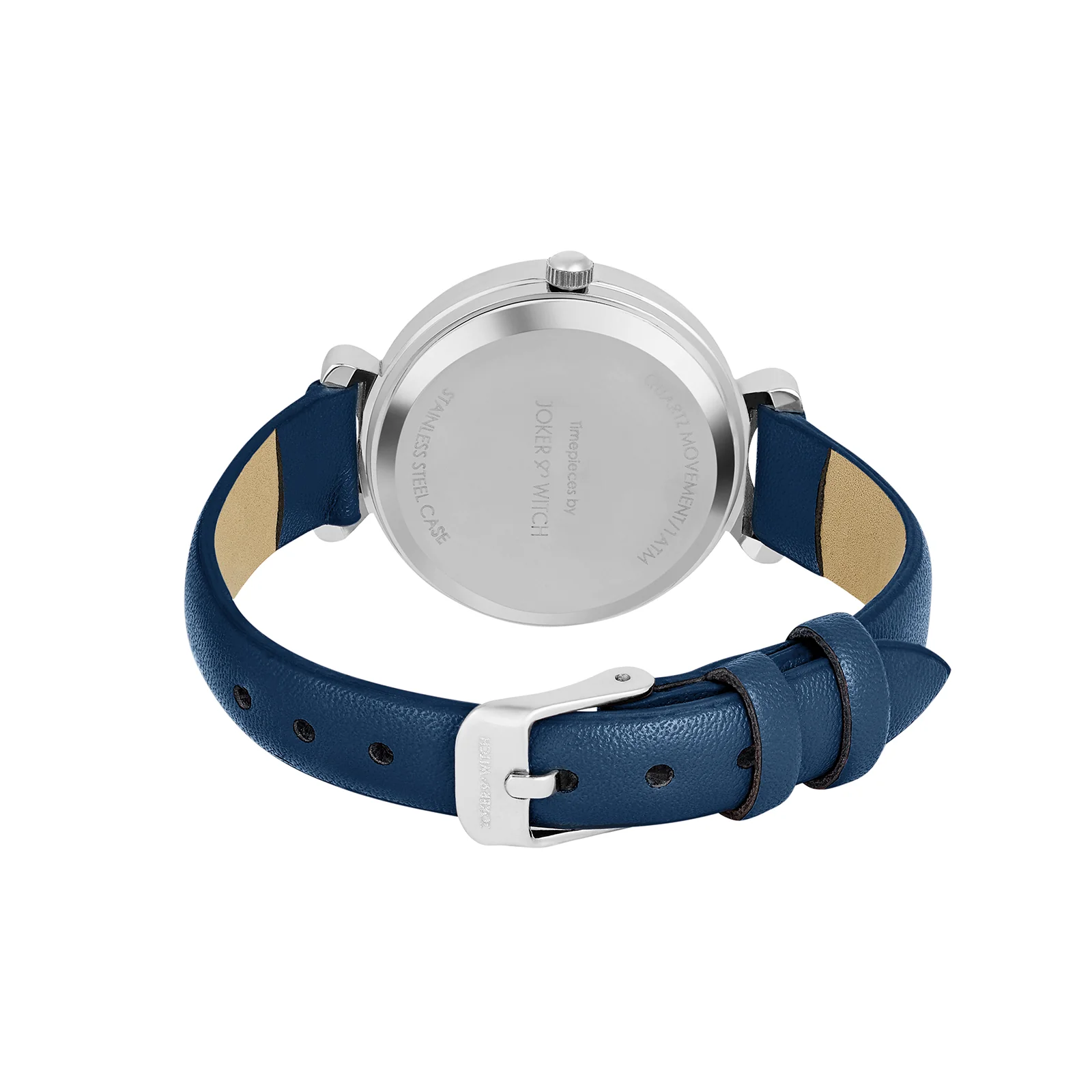Opal Blue Sunray Medium Dial Blue PU Strap Women's Watch - Image 6