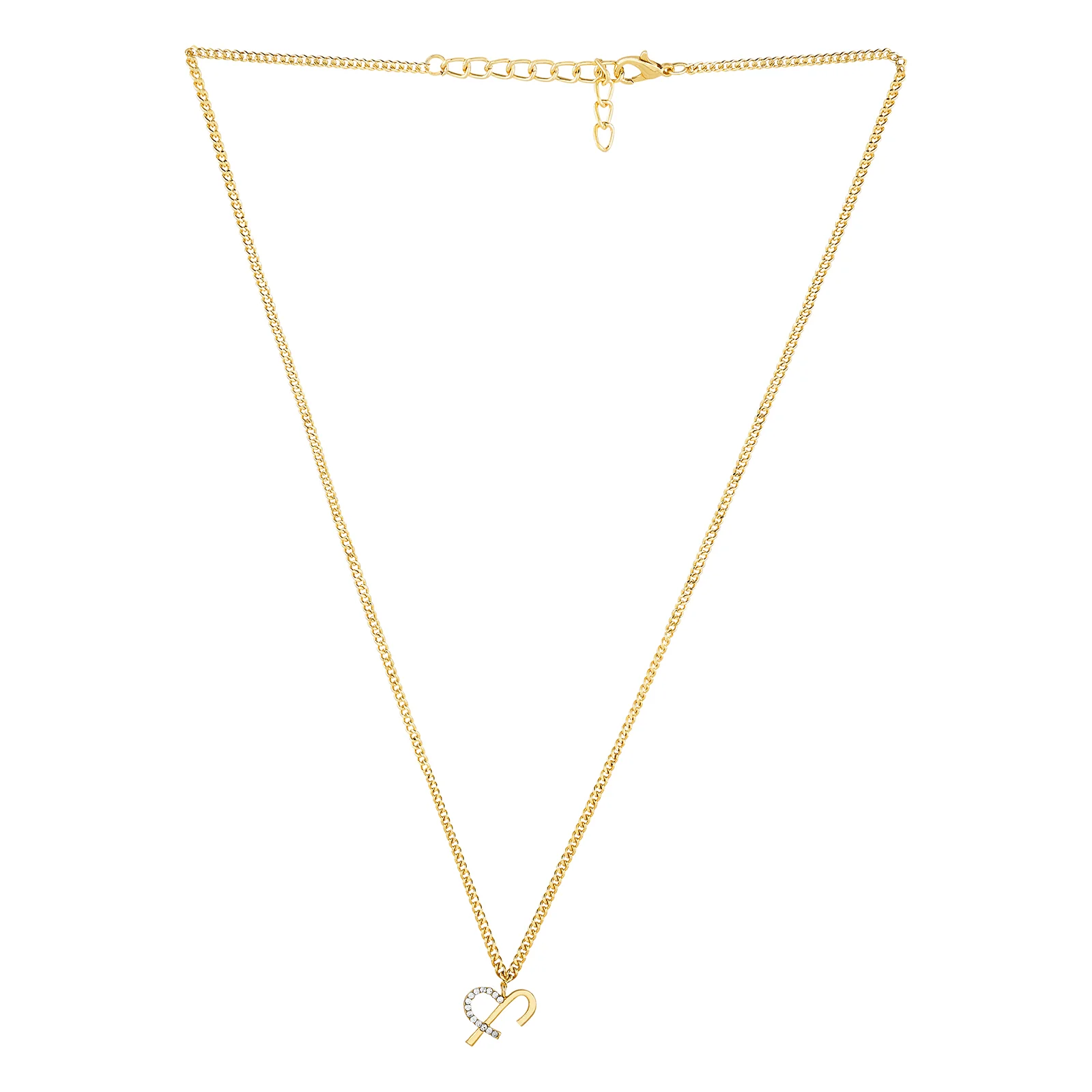 Orianna Monogram Gold Necklace - Image 3