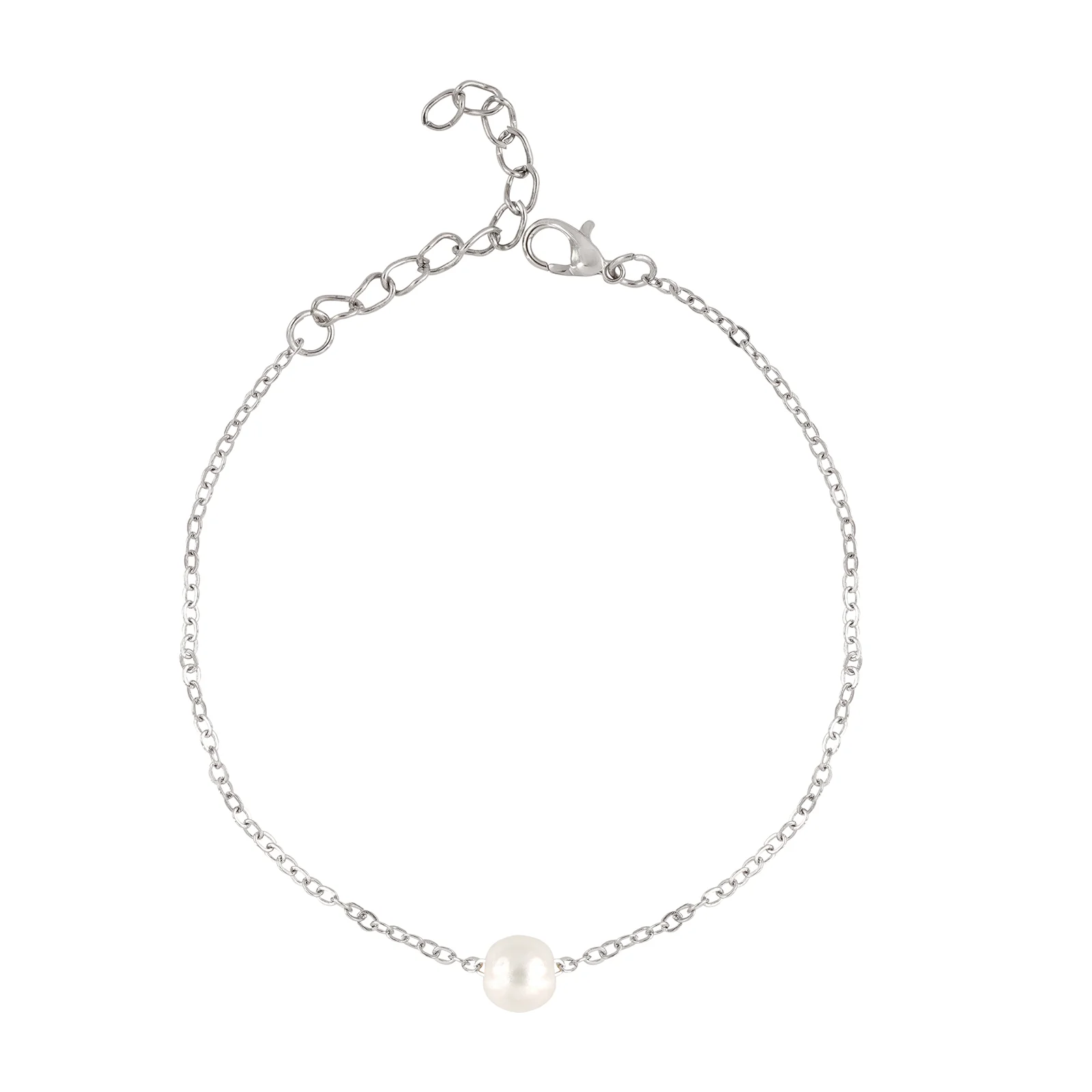 Oyster and Pearls Anklet - Set of 2 - Image 4