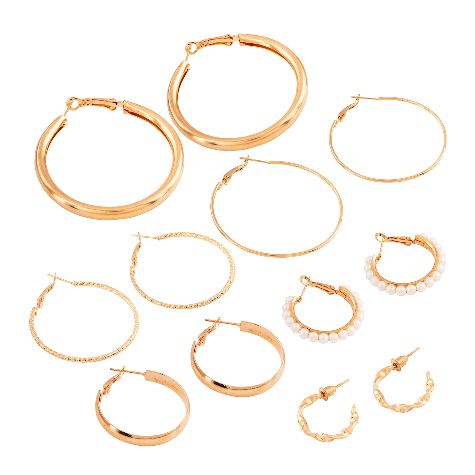 Paradise Golden Earring Set - Image 4
