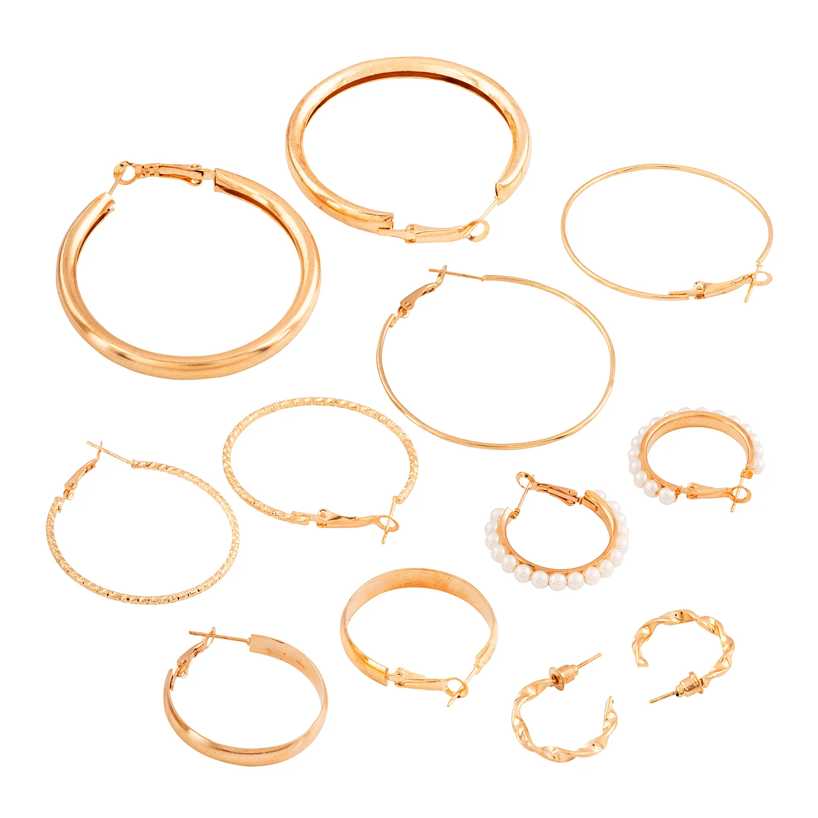 Paradise Golden Earring Set - Image 5