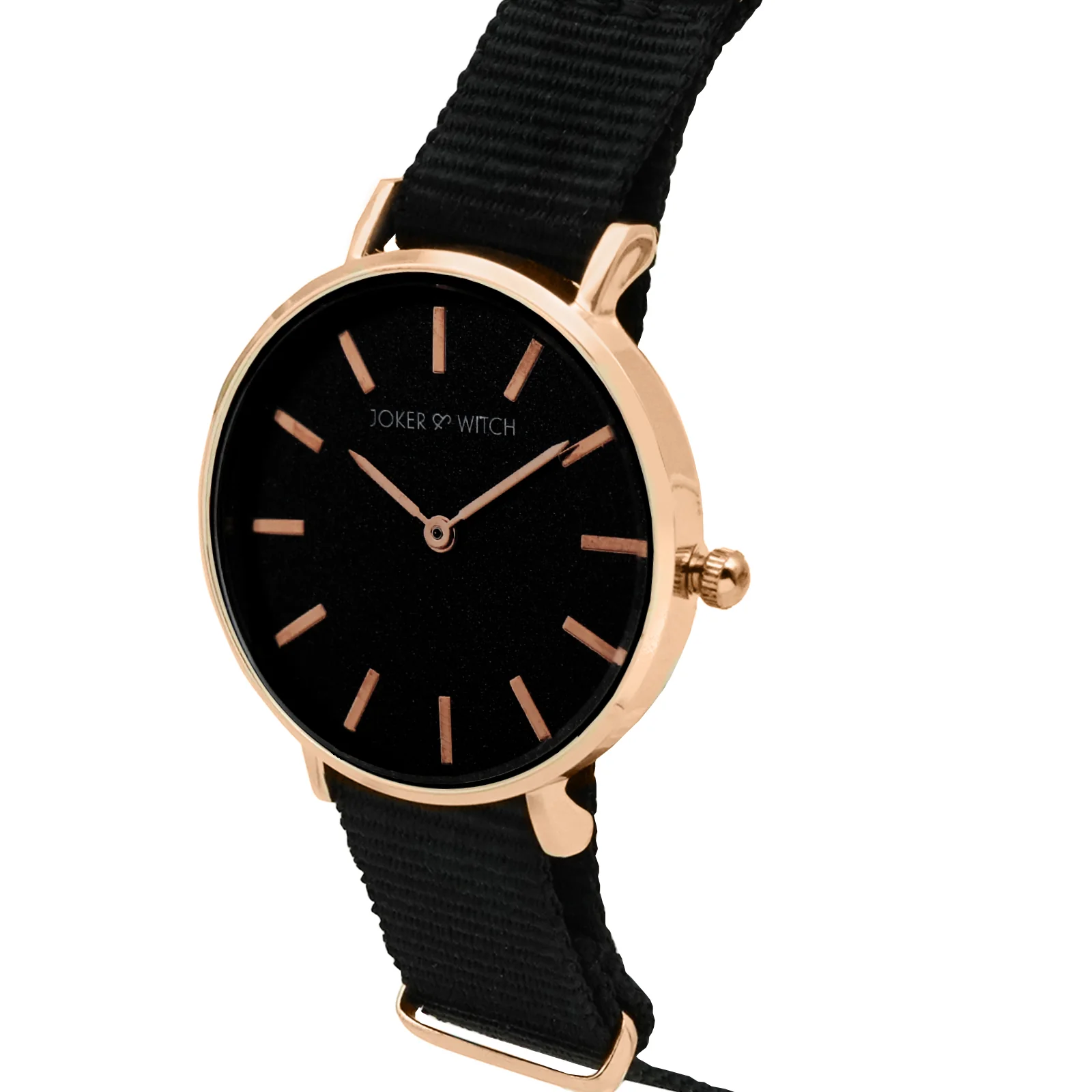 Paris Black Medium Dial Nato Strap Women's Watch - Image 3
