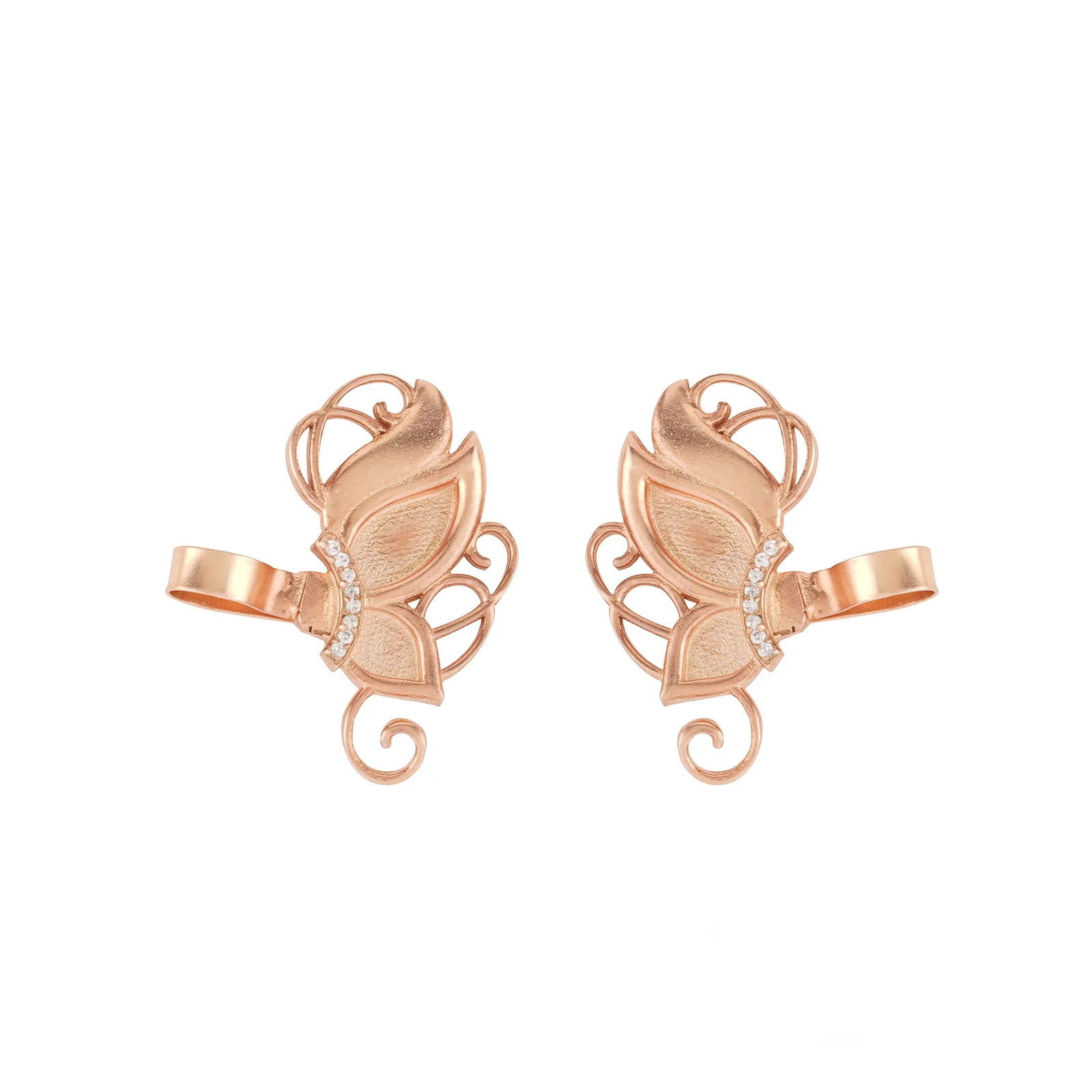 Parvana Rosegold Earcuff - Image 4
