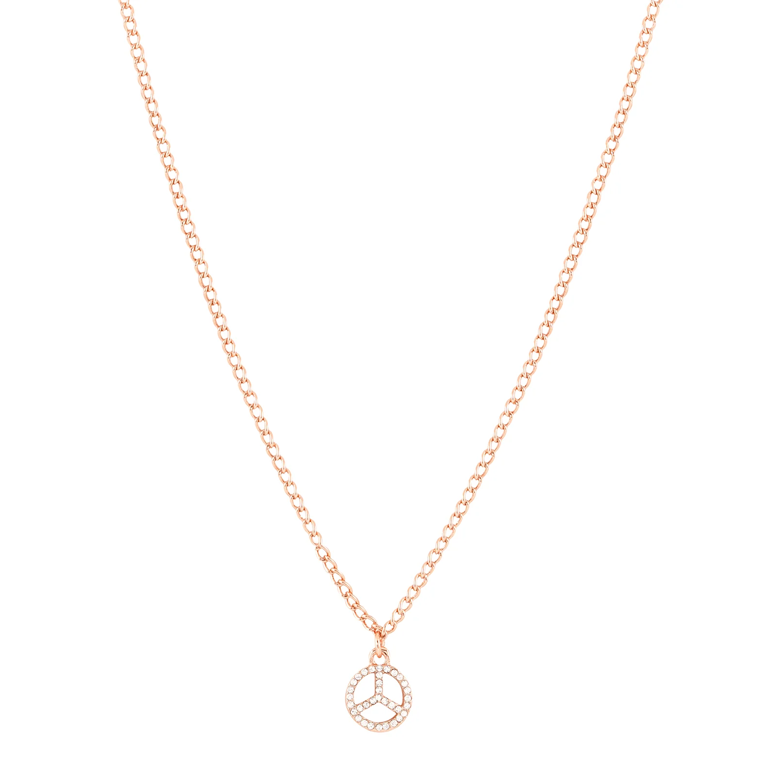 Peace Out Rosegold Necklace Charm - Image 4