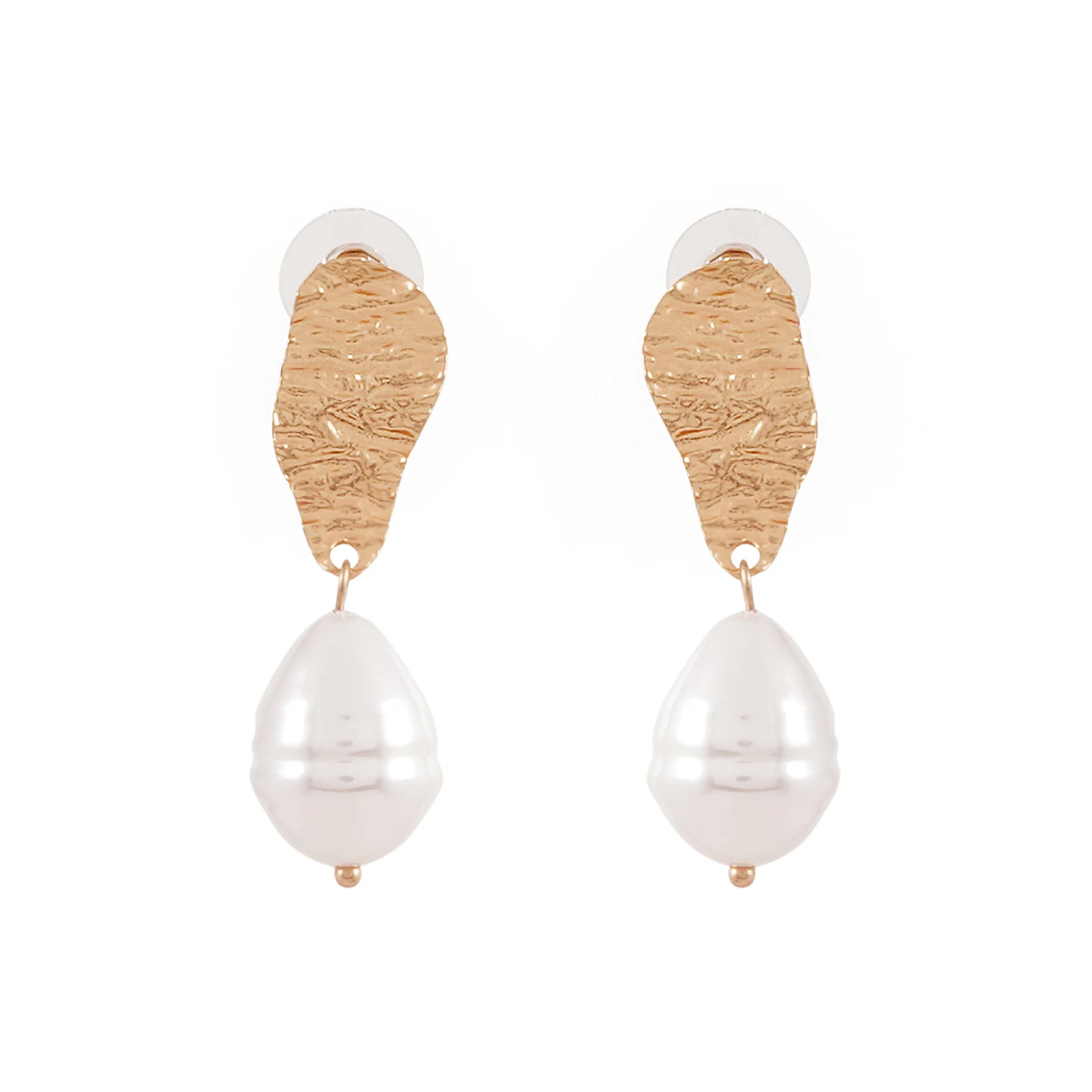 Pearla Gold Earrings - Image 3