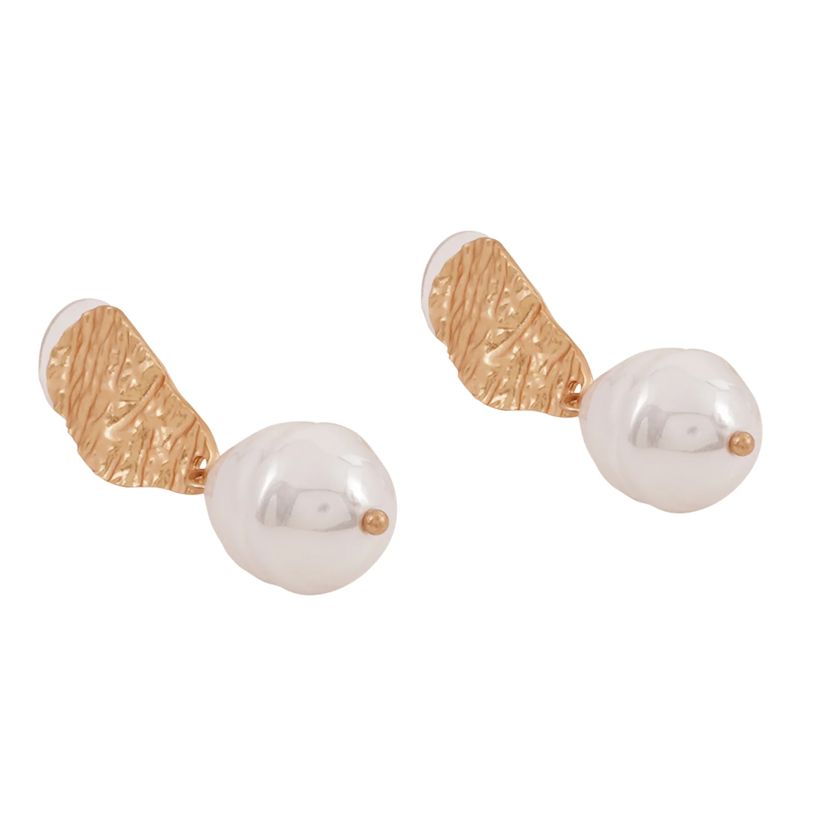 Pearla Gold Earrings - Image 4