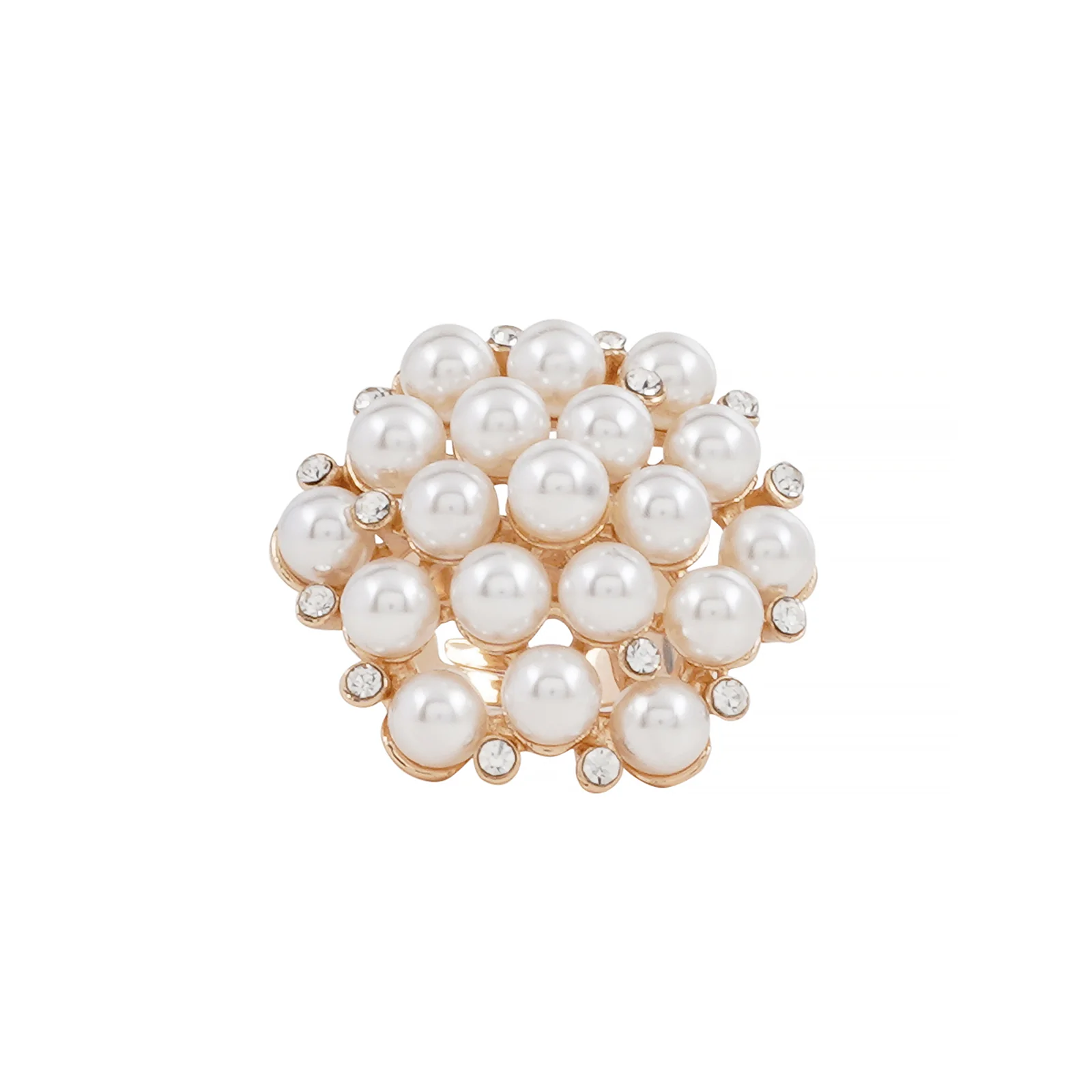 Naida Pearl Gold Ring - Image 3