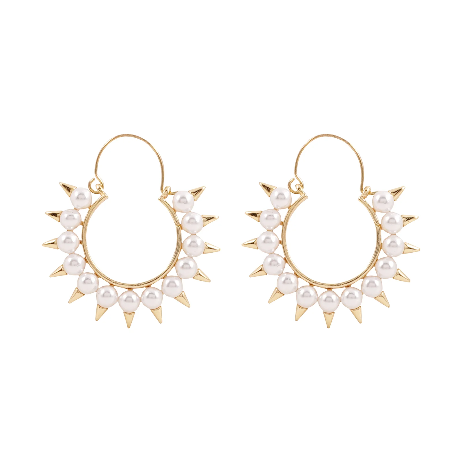 Pearlette Pearl Gold Earrings - Image 3