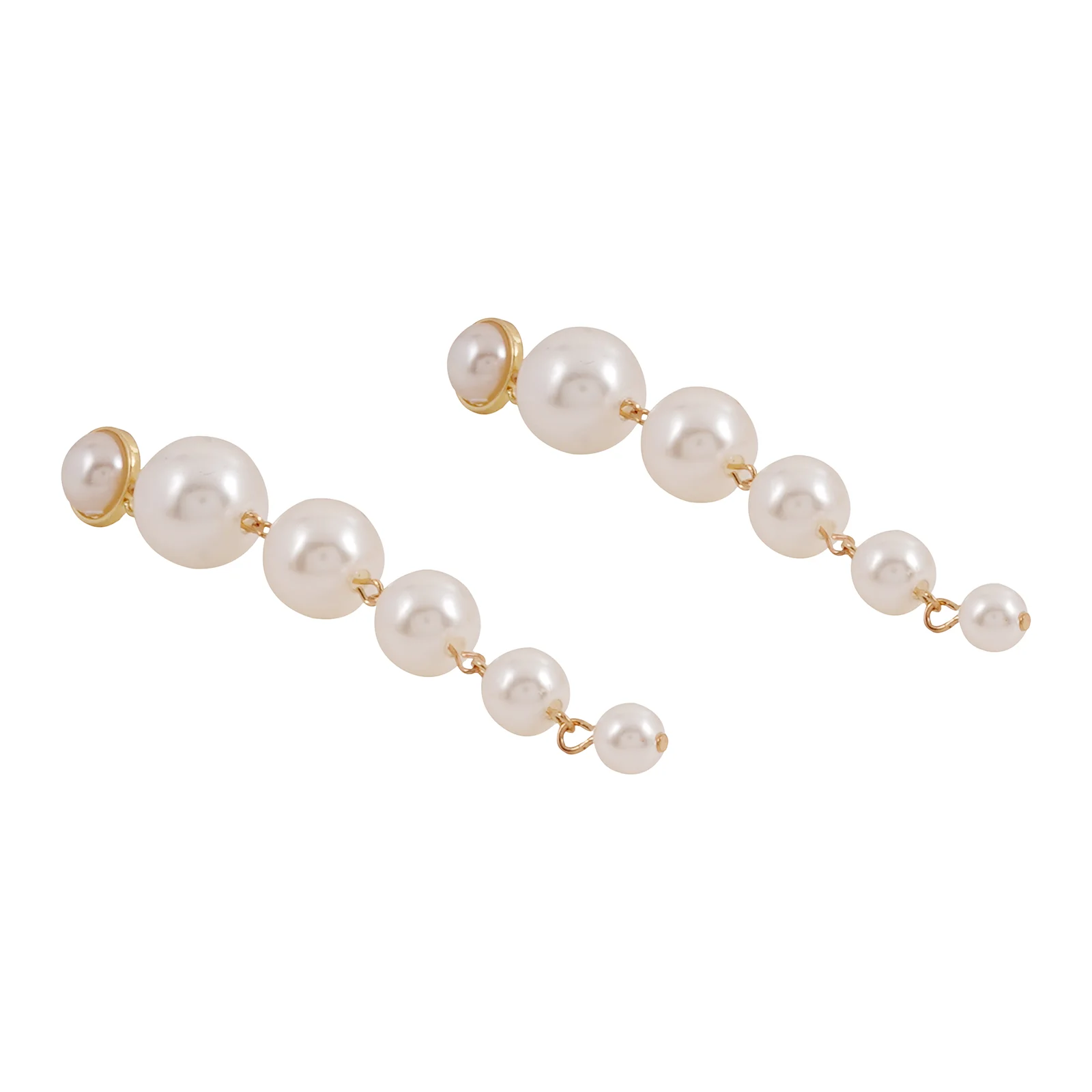 Pearlina Gold Earrings - Image 4