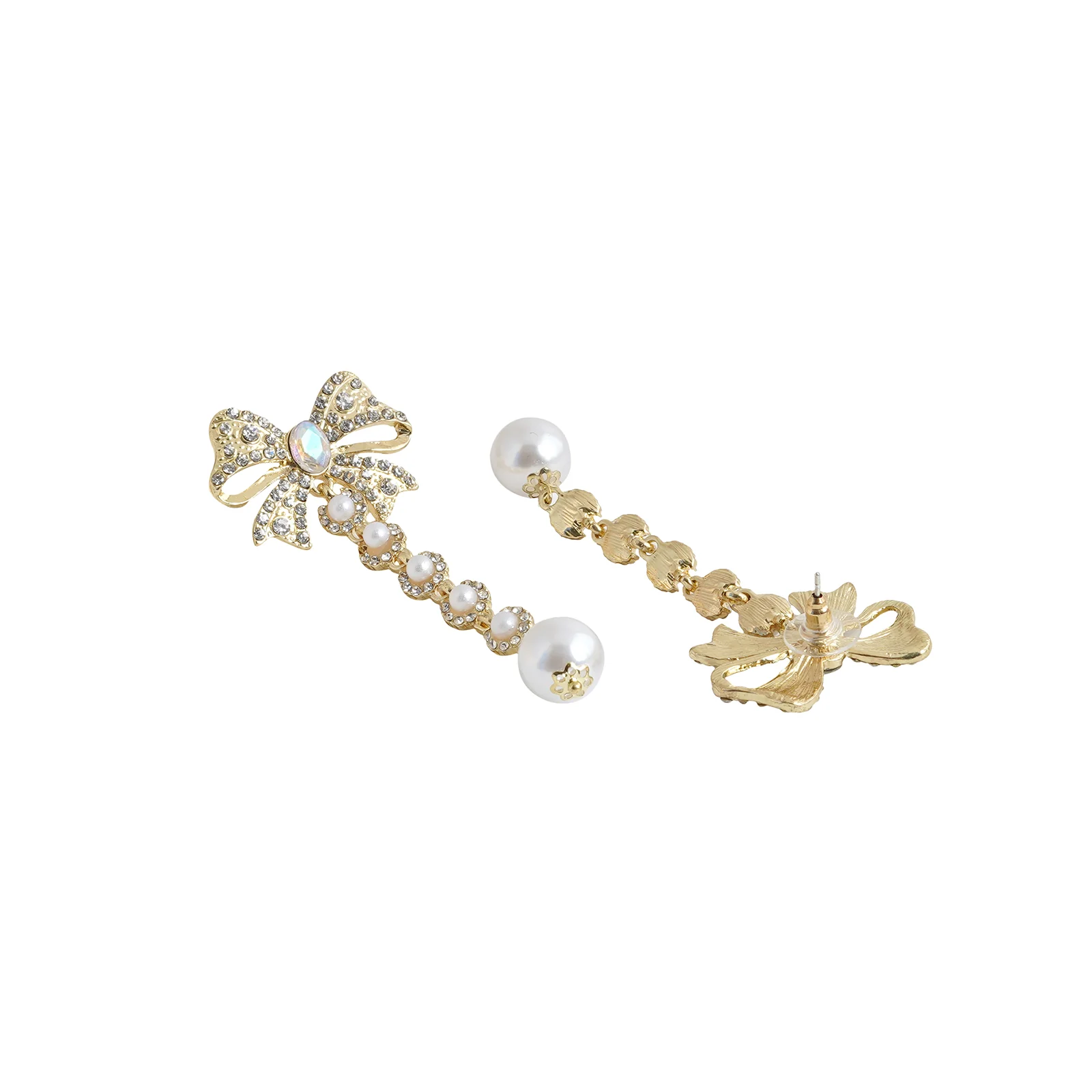 Pearly Present Gold Earring - Image 4