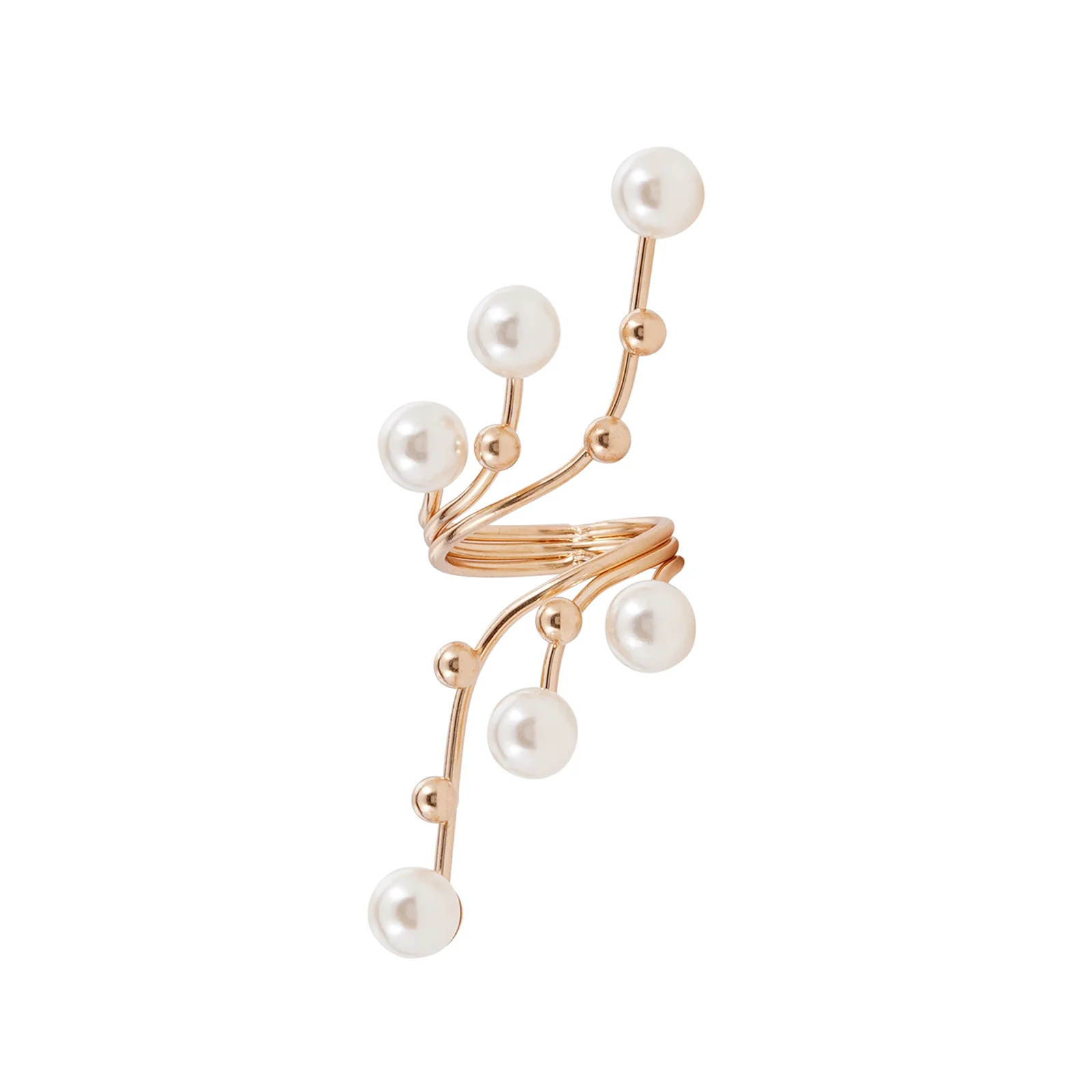 Perlita Pearl Gold Ring - Image 3