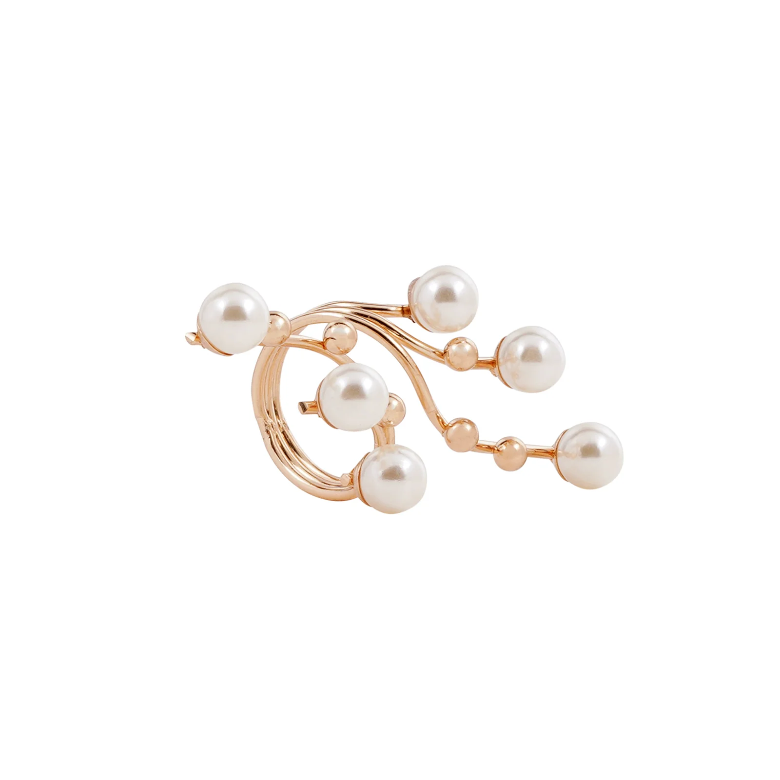 Perlita Pearl Gold Ring - Image 4