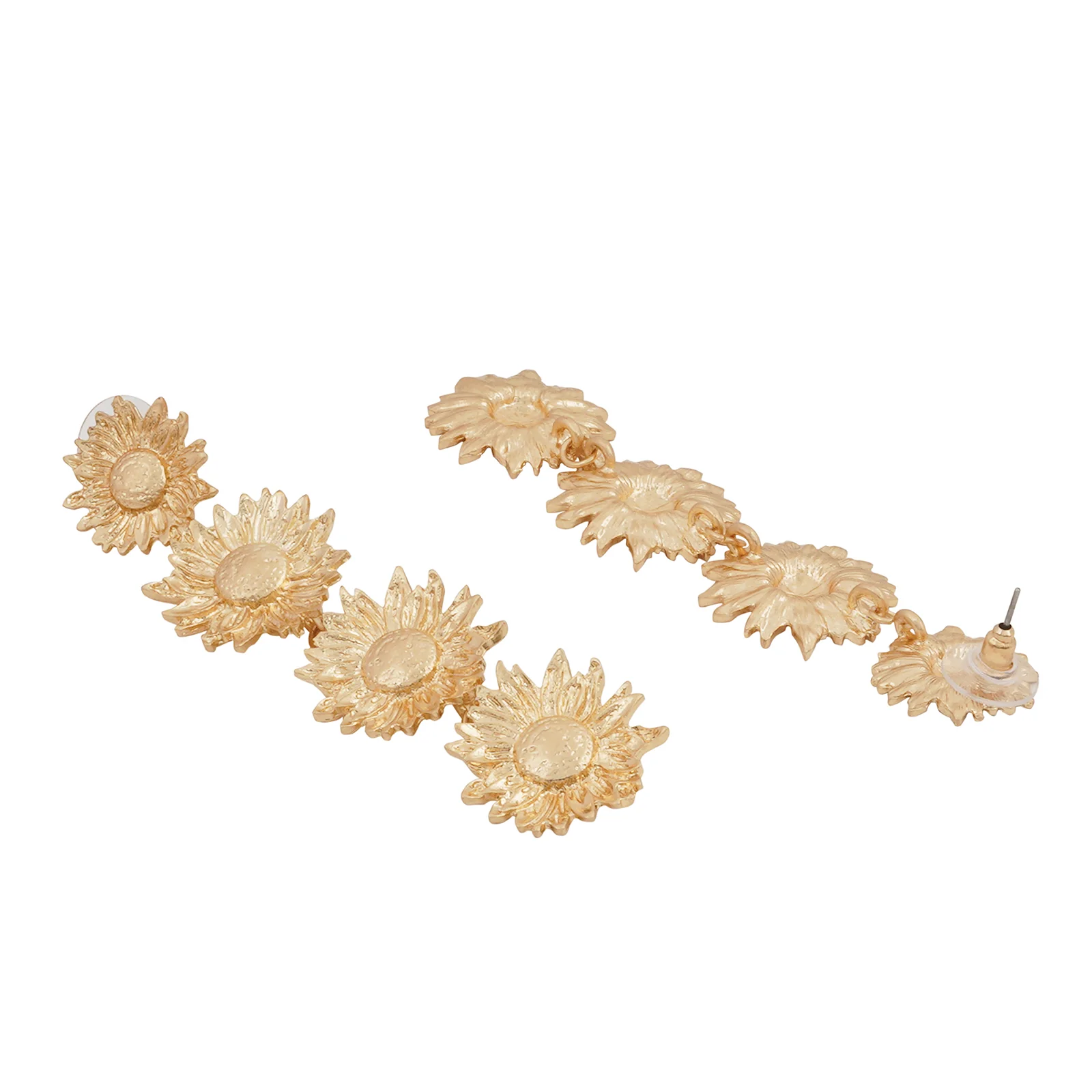 Petunia Gold Earrings - Image 5