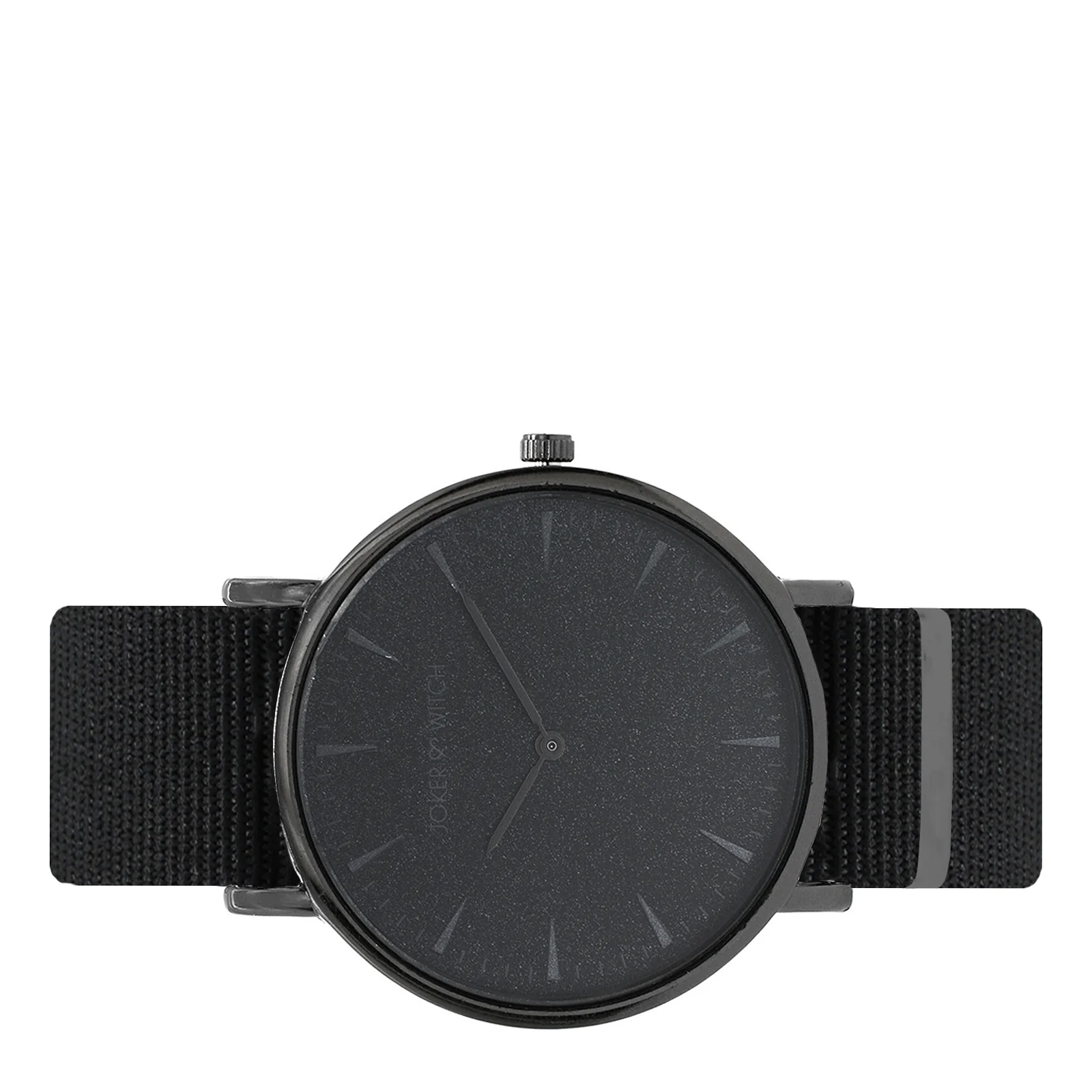 Phile Black Large Dial Nato Strap Men's Watch - Image 2