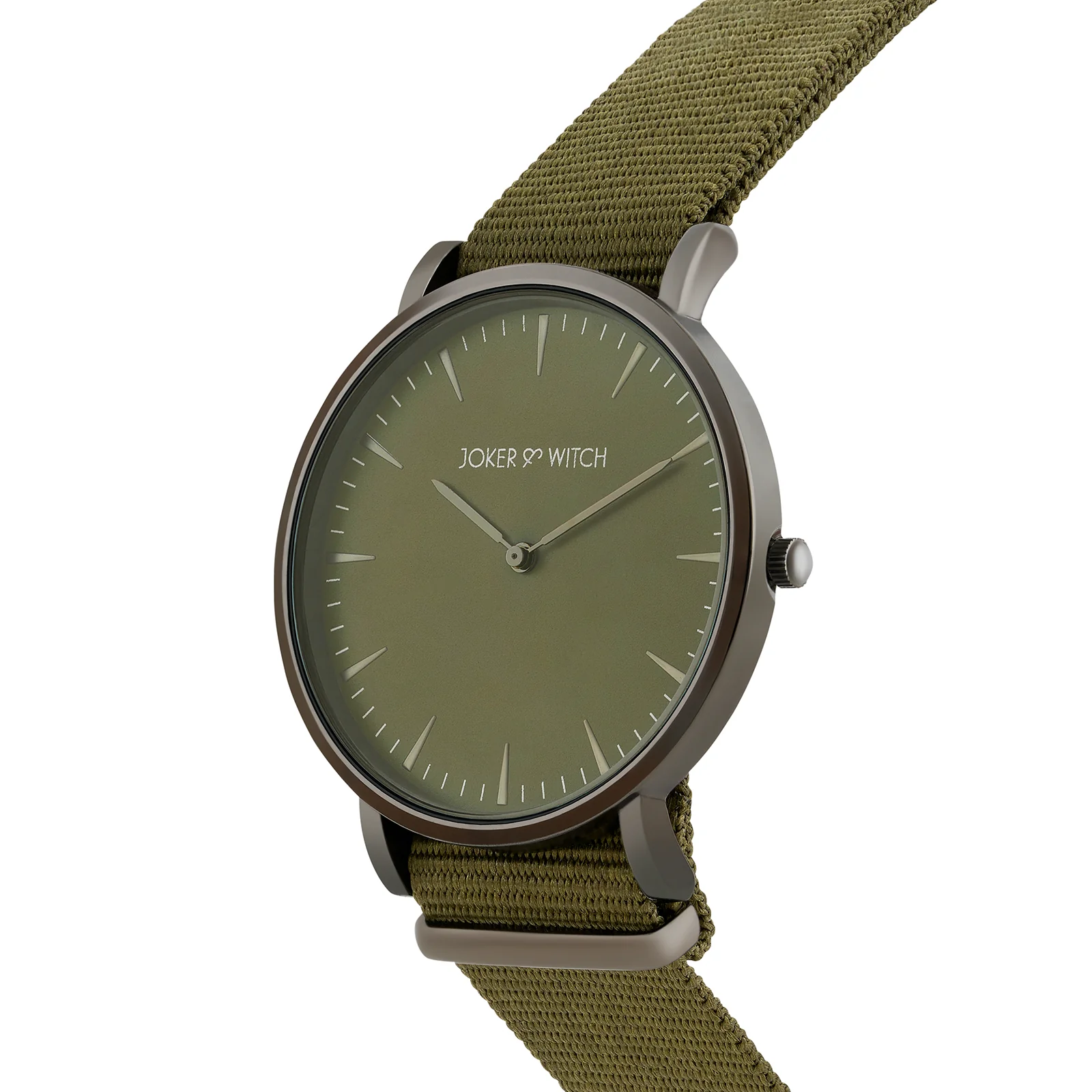 Phile Olive Large Dial Nato Strap Men's Watch - Image 4