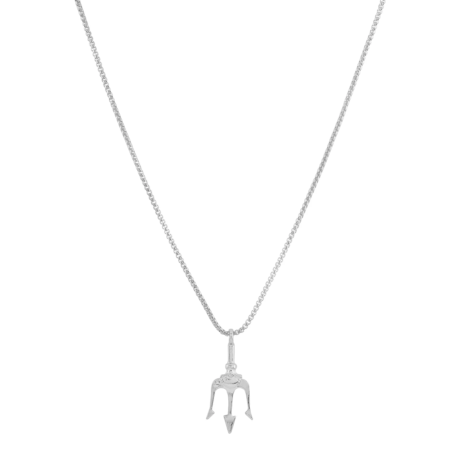 Phoebus Silver Pendant Necklace - Image 4