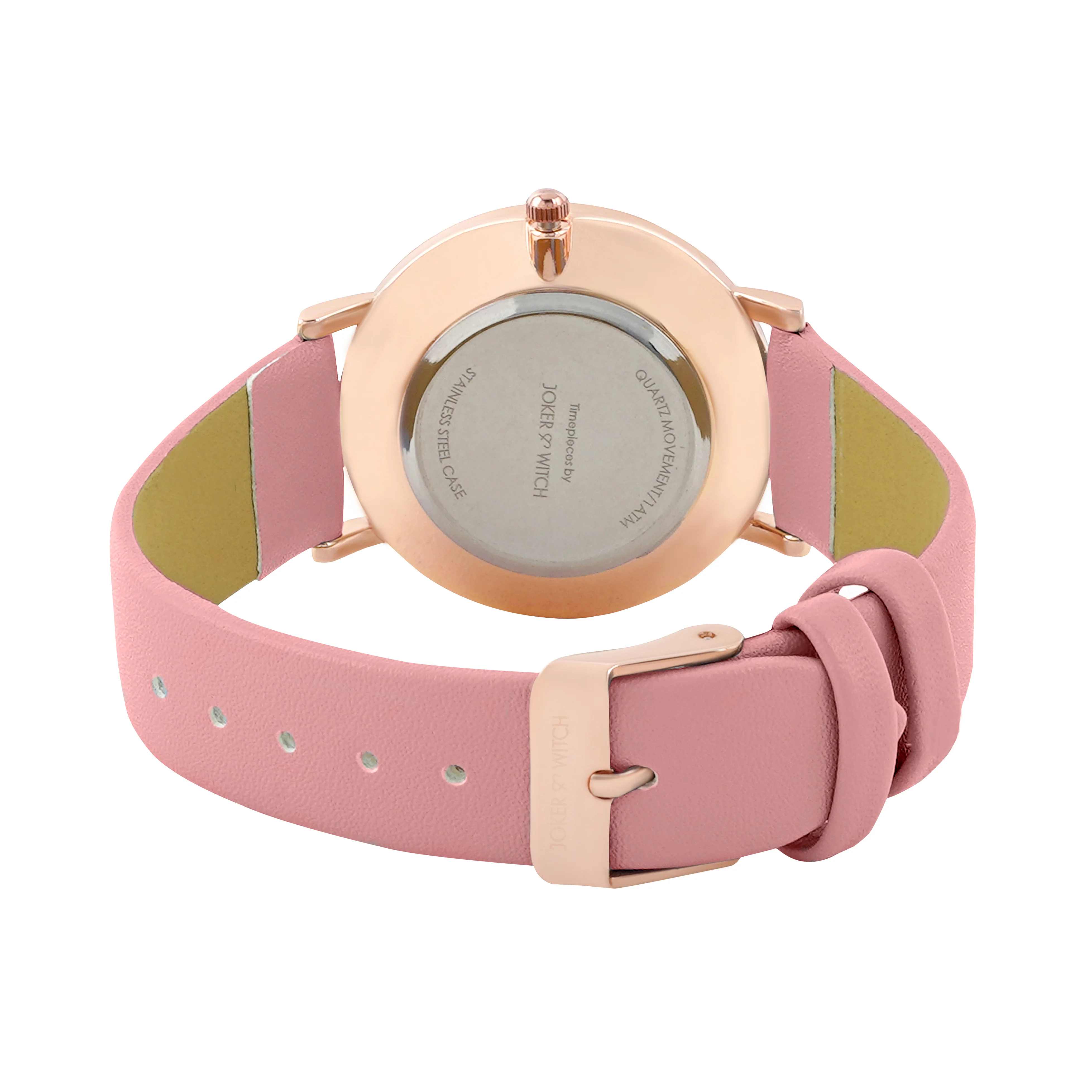 Printed Magic White Medium Dial Pink PU Strap Women's Watch - Image 6