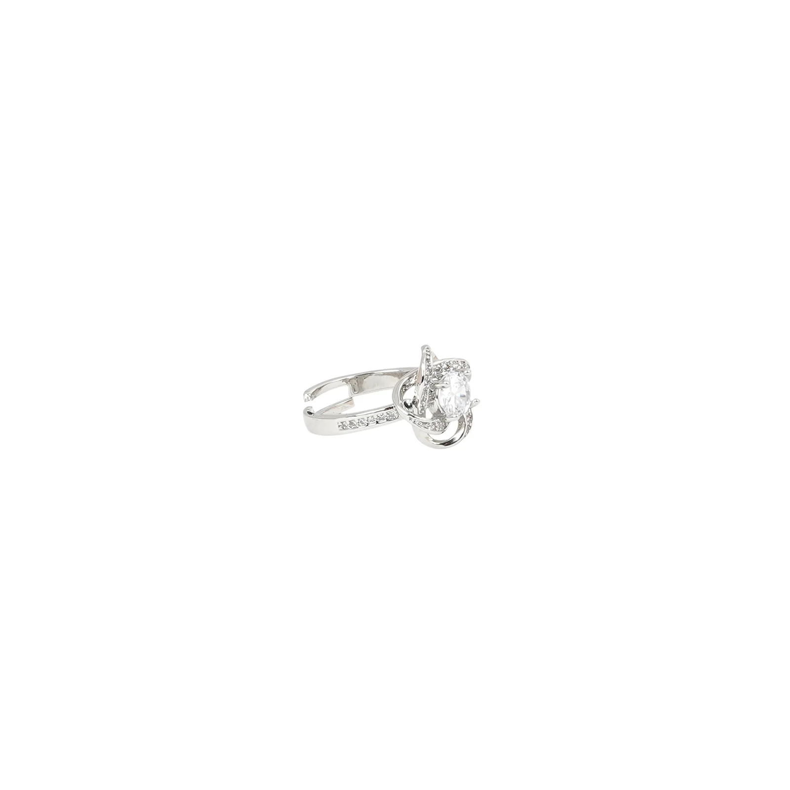 Piper Pretzel Silver Ring - Image 4