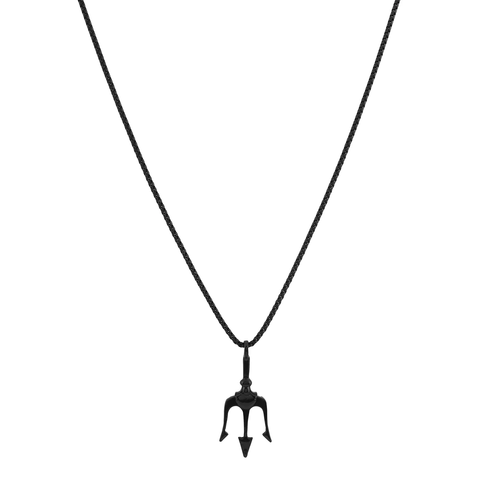 Poseidon Black Pendant Necklace - Image 4
