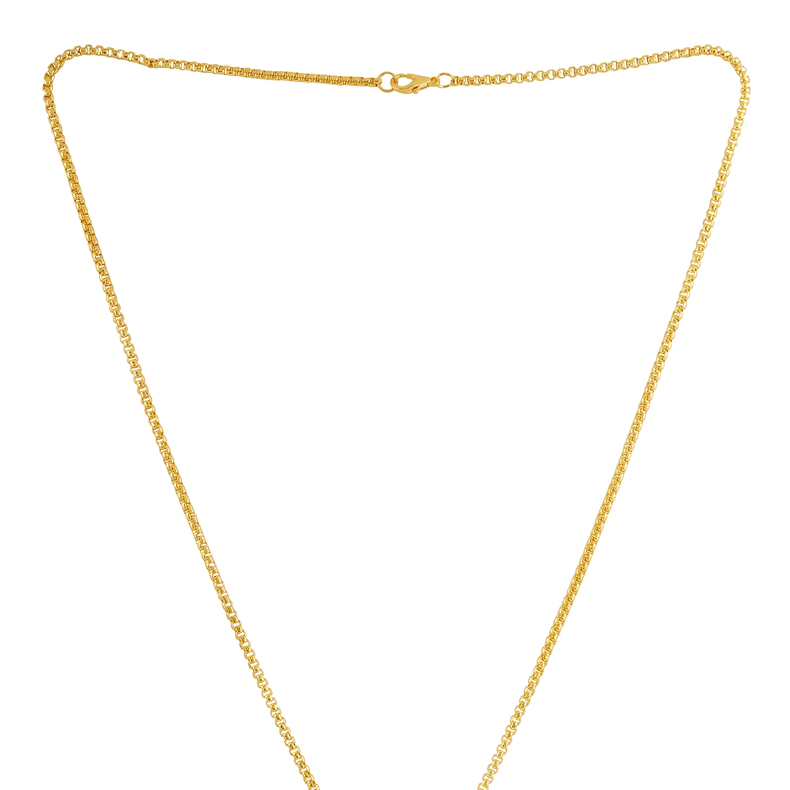 Poseidon Gold Pendant Necklace - Image 6