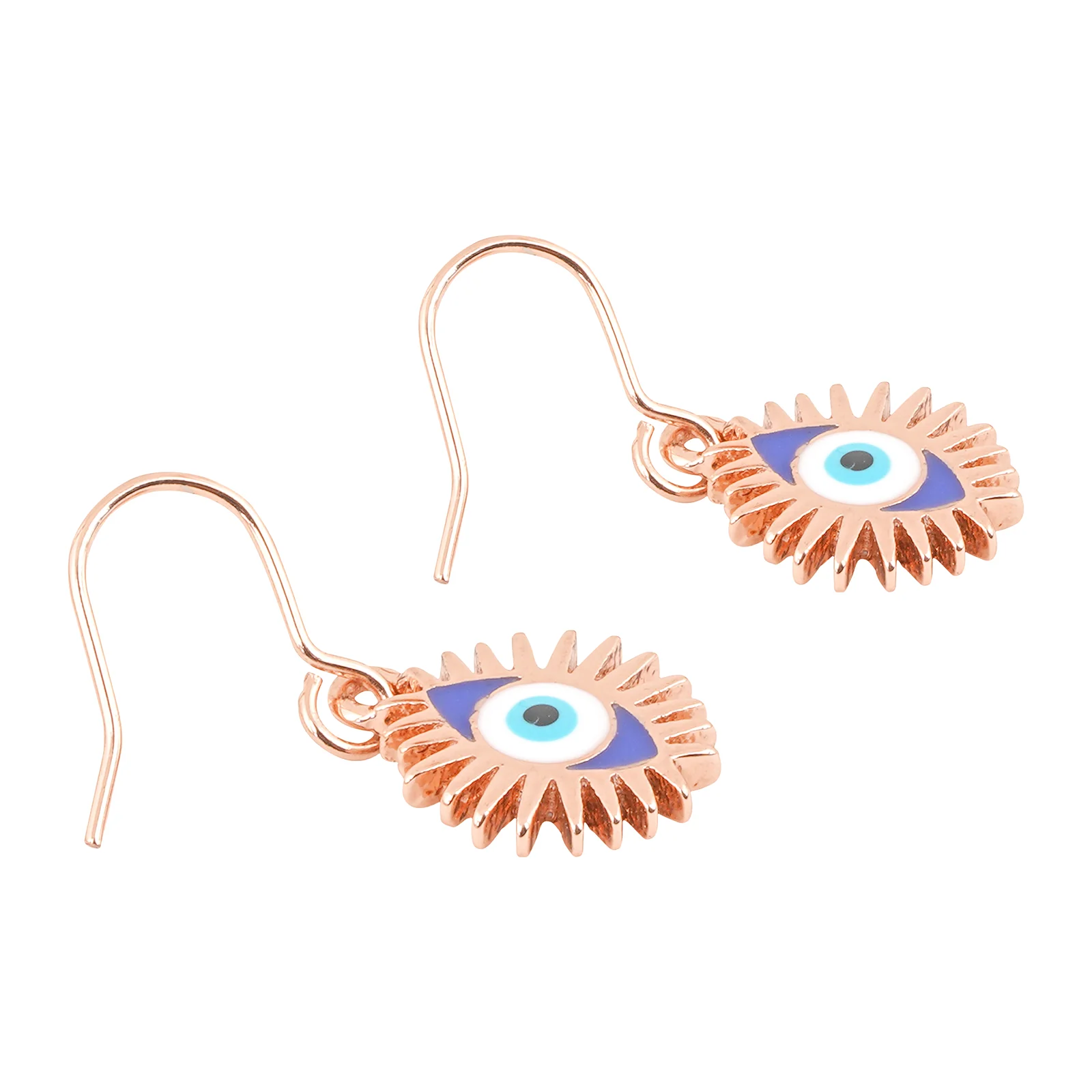 Power Of Eye Rosegold Earrings - Image 4