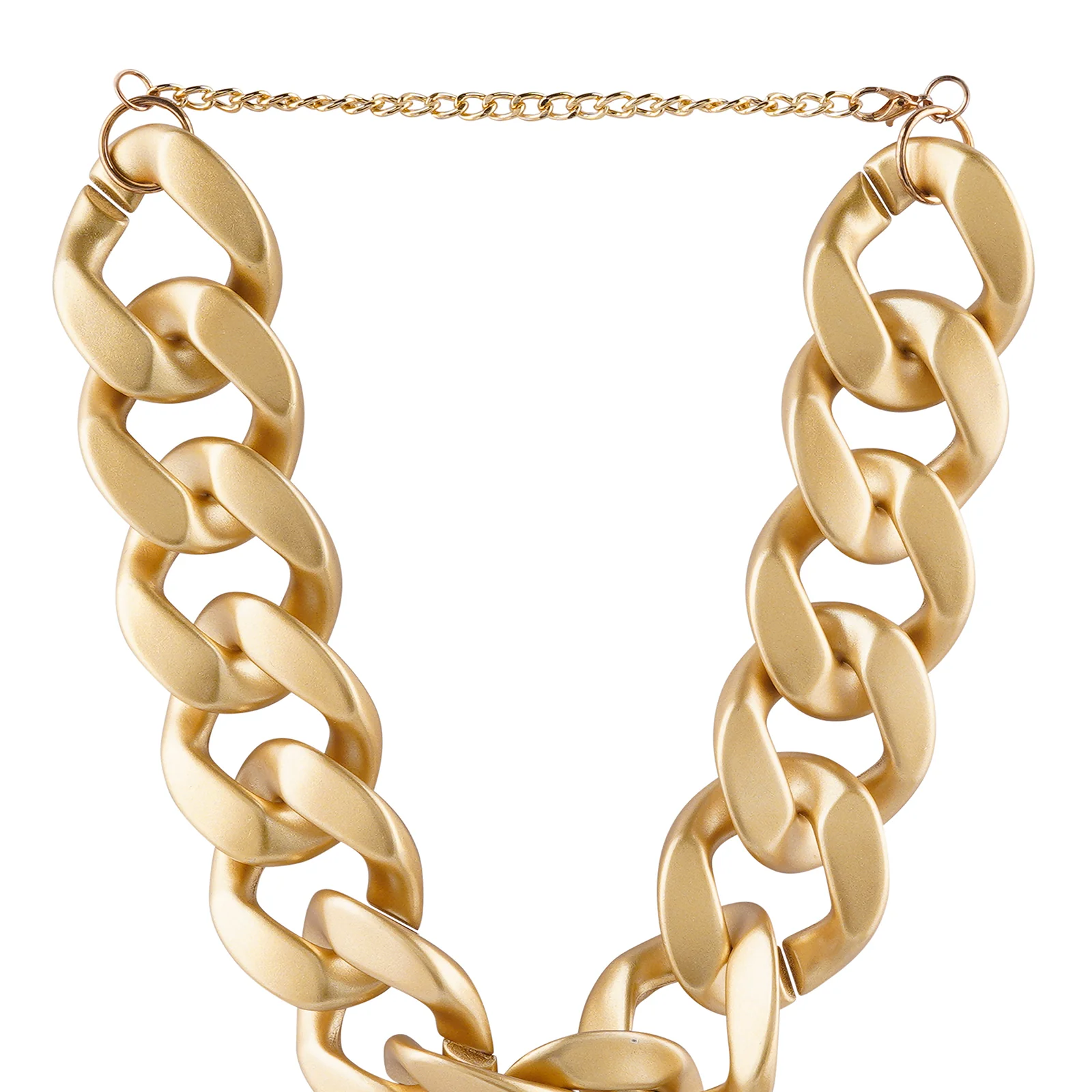 Pretty Please Chunky Chain Gold Necklace - Image 5