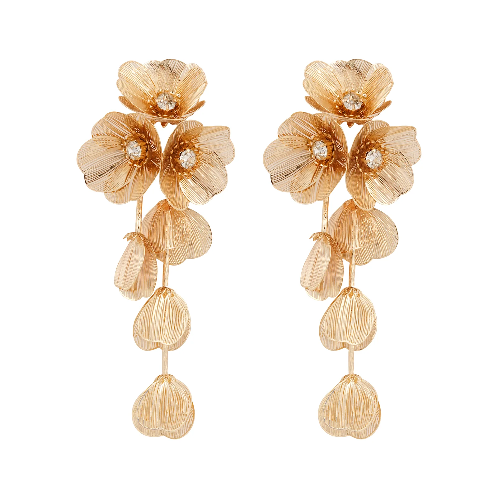 Primula Gold Earrings - Image 3
