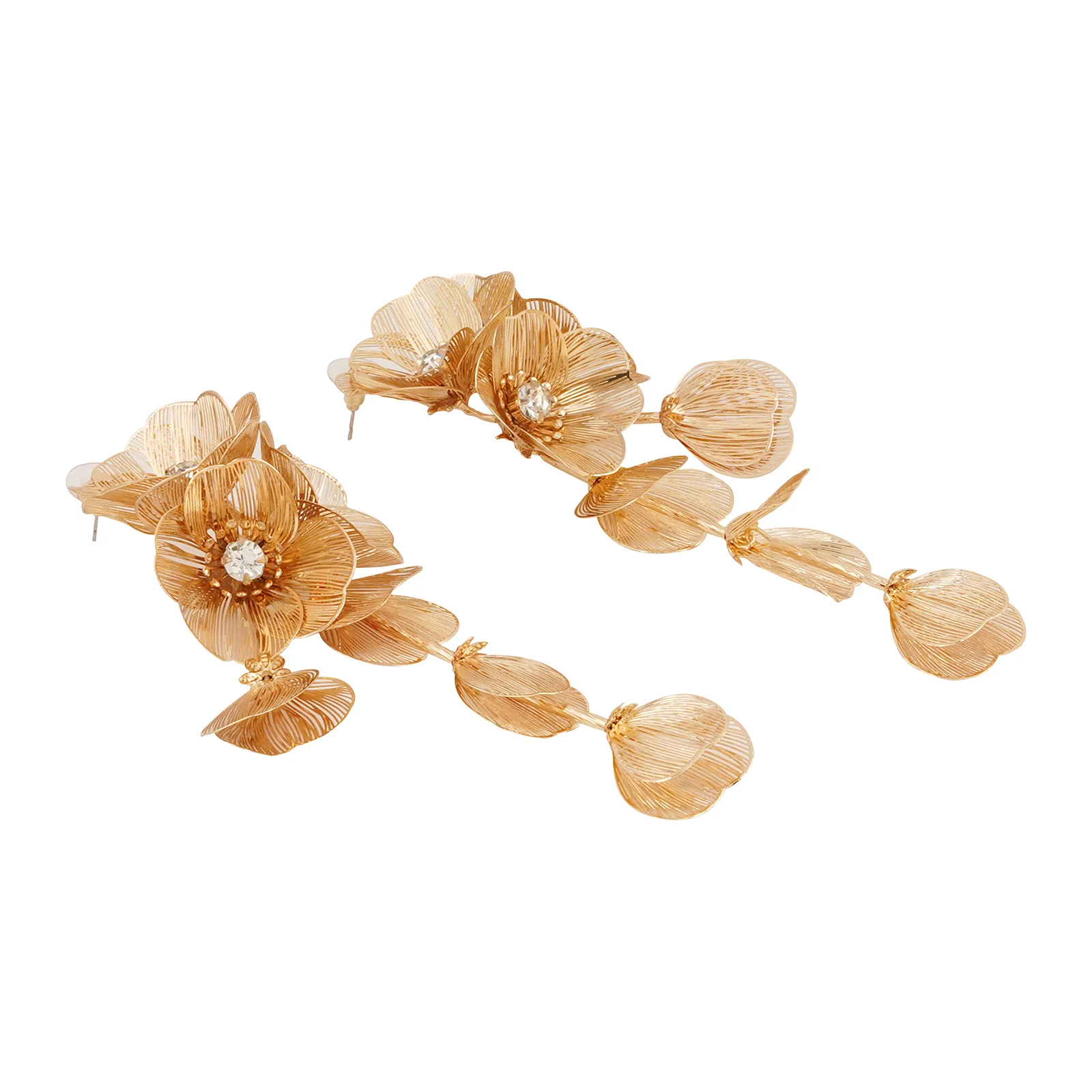 Primula Gold Earrings - Image 4