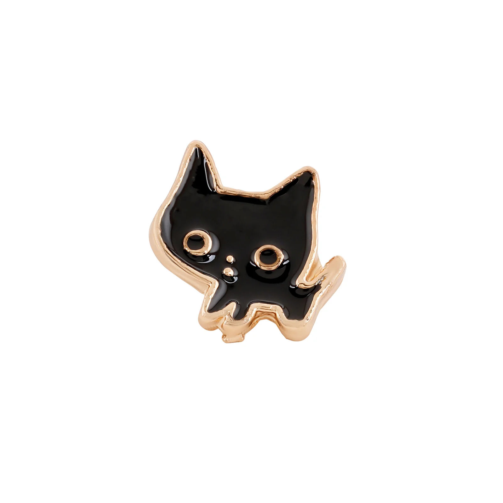 Purrfect Black Pin Watch Charm - Image 3