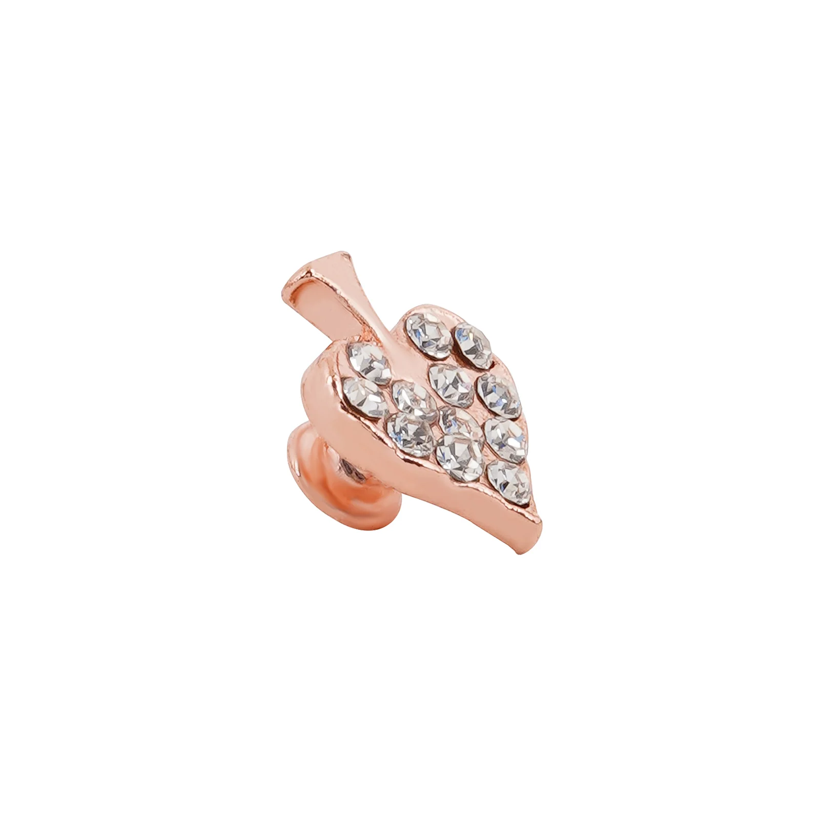 Queen Of Spades Rosegold Pin Watch Charm - Image 4