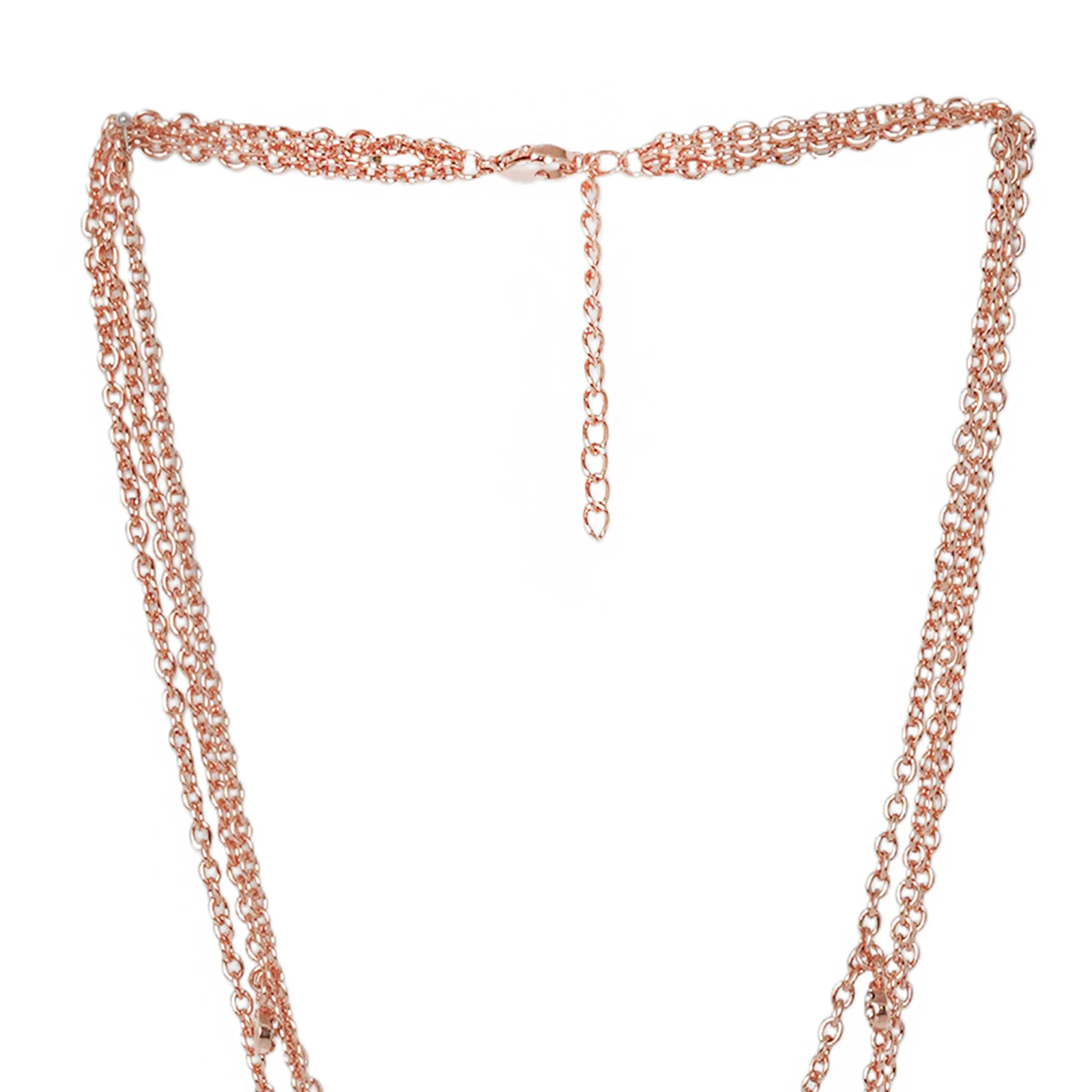 Radiant Evil Eye Layered Necklace - Image 5